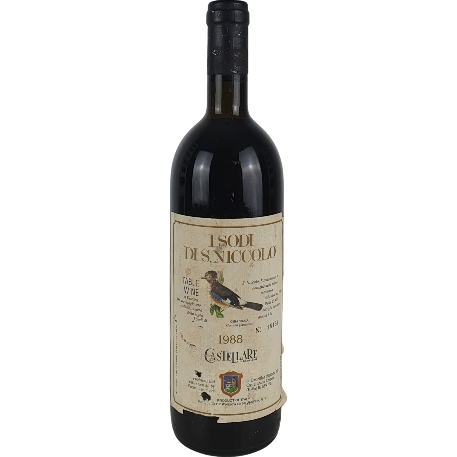 Castellare di Castellina Sodi di San Niccolo       1988 - 0,75l GW000908
