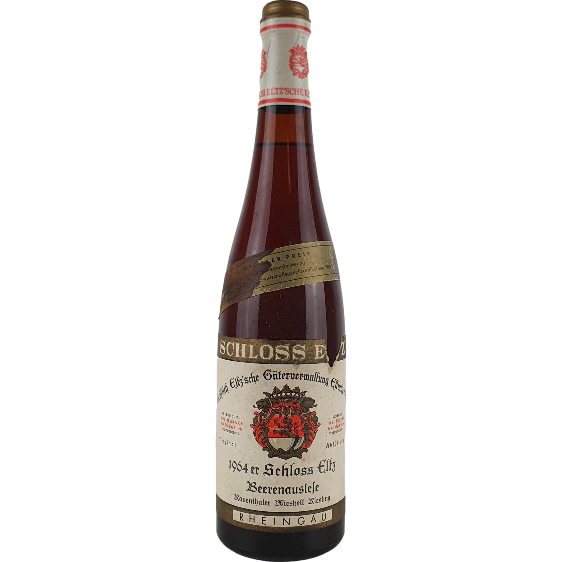 Schloss Eltz - Rauenthaler Wieshell Riesling Beerenauslese   1964 - 0,7 l AR000269