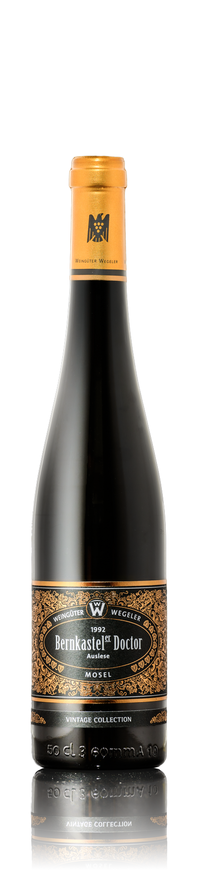 Wegeler Bernkasteler Doctor Riesling Auslese    1992  (Vintage Collection) 'ex Chateau 2024' - 0,5l Wegeler Bernkasteler Doctor Riesling Auslese    1992  (Vintage Collection) 'ex Chateau 2024' - 0,5l