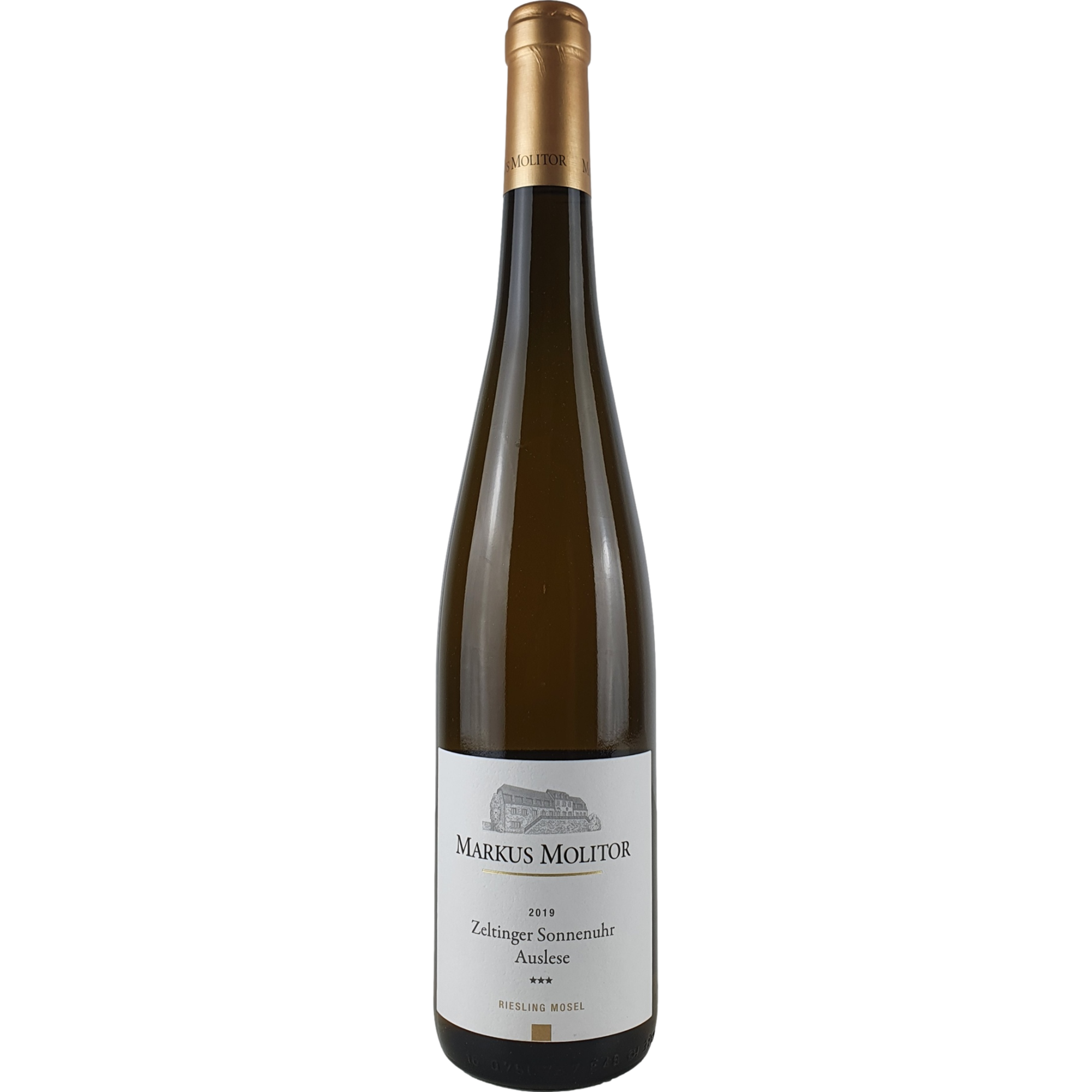 Markus Molitor - Zeltinger Sonnenuhr Riesling Auslese*** Goldkapsel   2019 (100 Parker) - 0,75 l GW000261