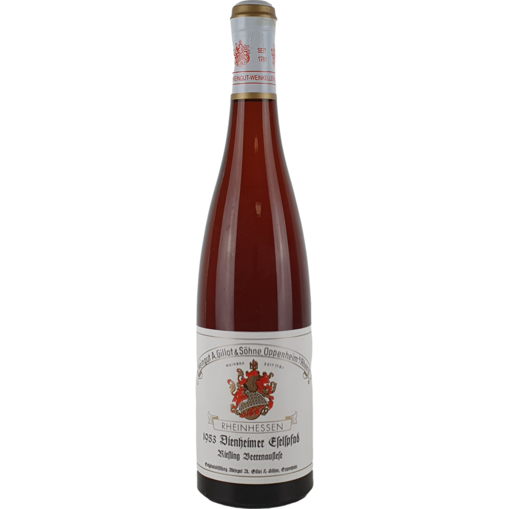 Gillot & Söhne - Dienheimer Eselspfad Riesling Beerenauslese   1953 - 0,7 l AR000170
