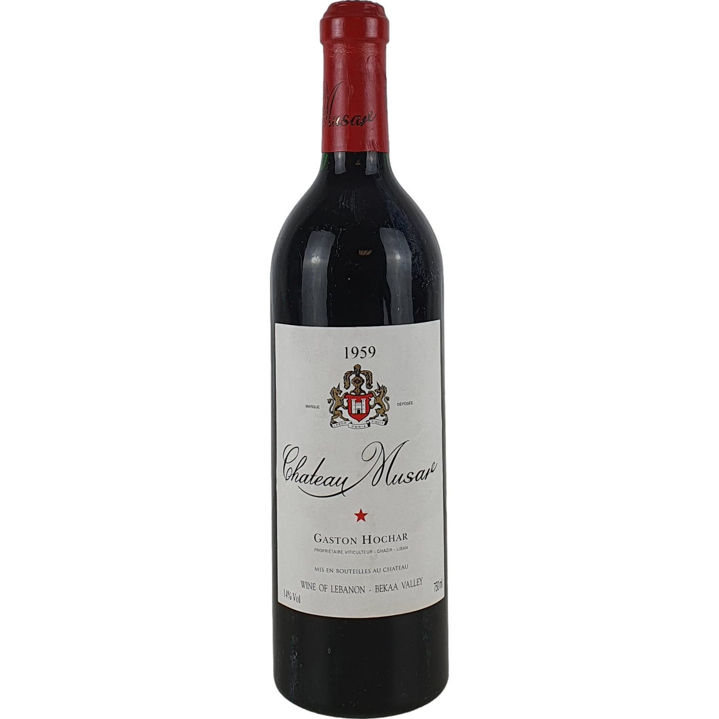 Chateau Musar Red 1959 'ex Chateau 2022' - 0,75l GW000389