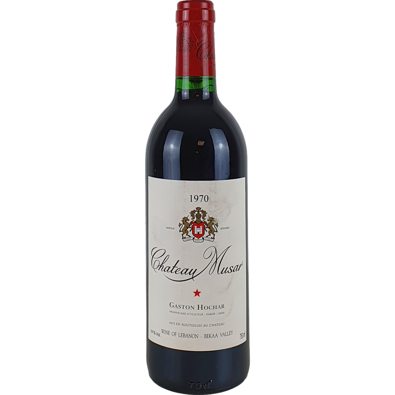 Chateau Musar Red 1970 'ex Chateau 2022' - 0,75l GW000388