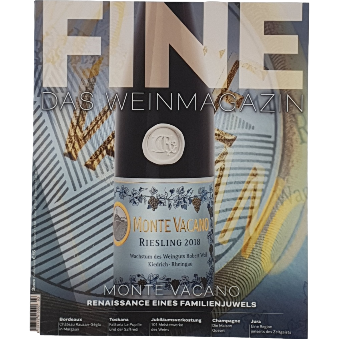 Robert Weil Kiedrich Gräfenberg Riesling GG - Großes Gewächs     2015 - 0,75l GW001081-1