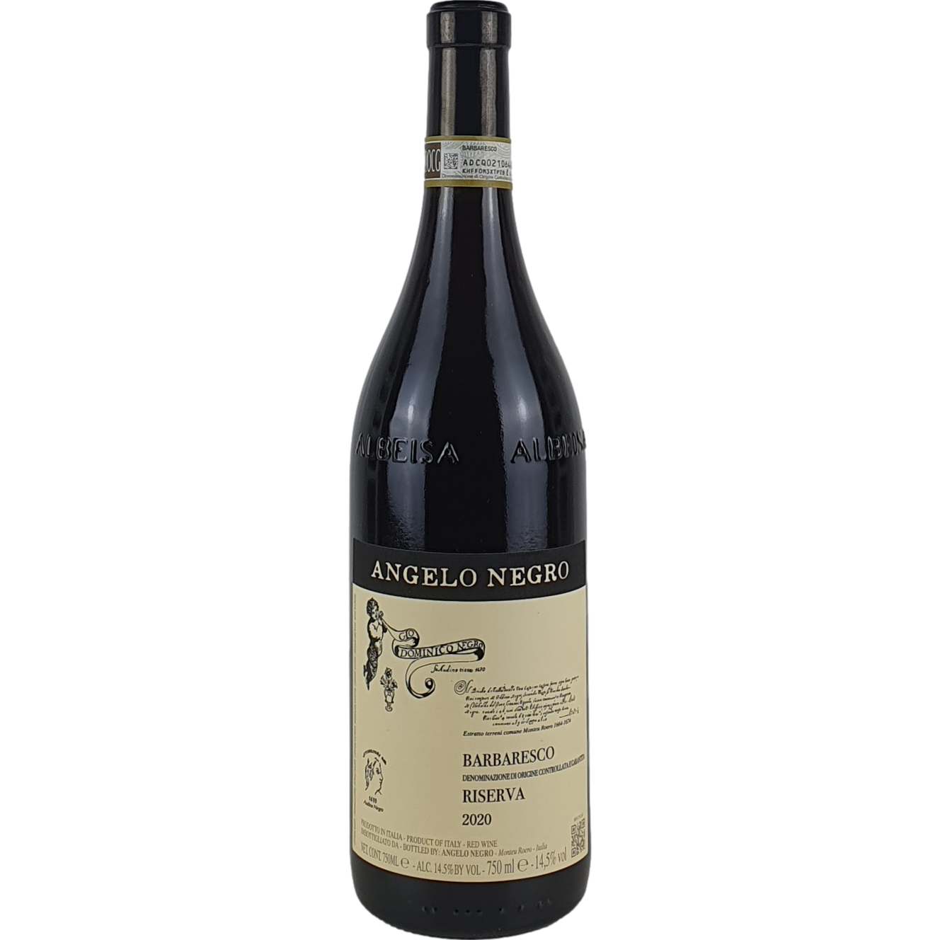 Angelo Negro Barbaresco   Riserva  DOCG 2020  - 0,75l GW001215