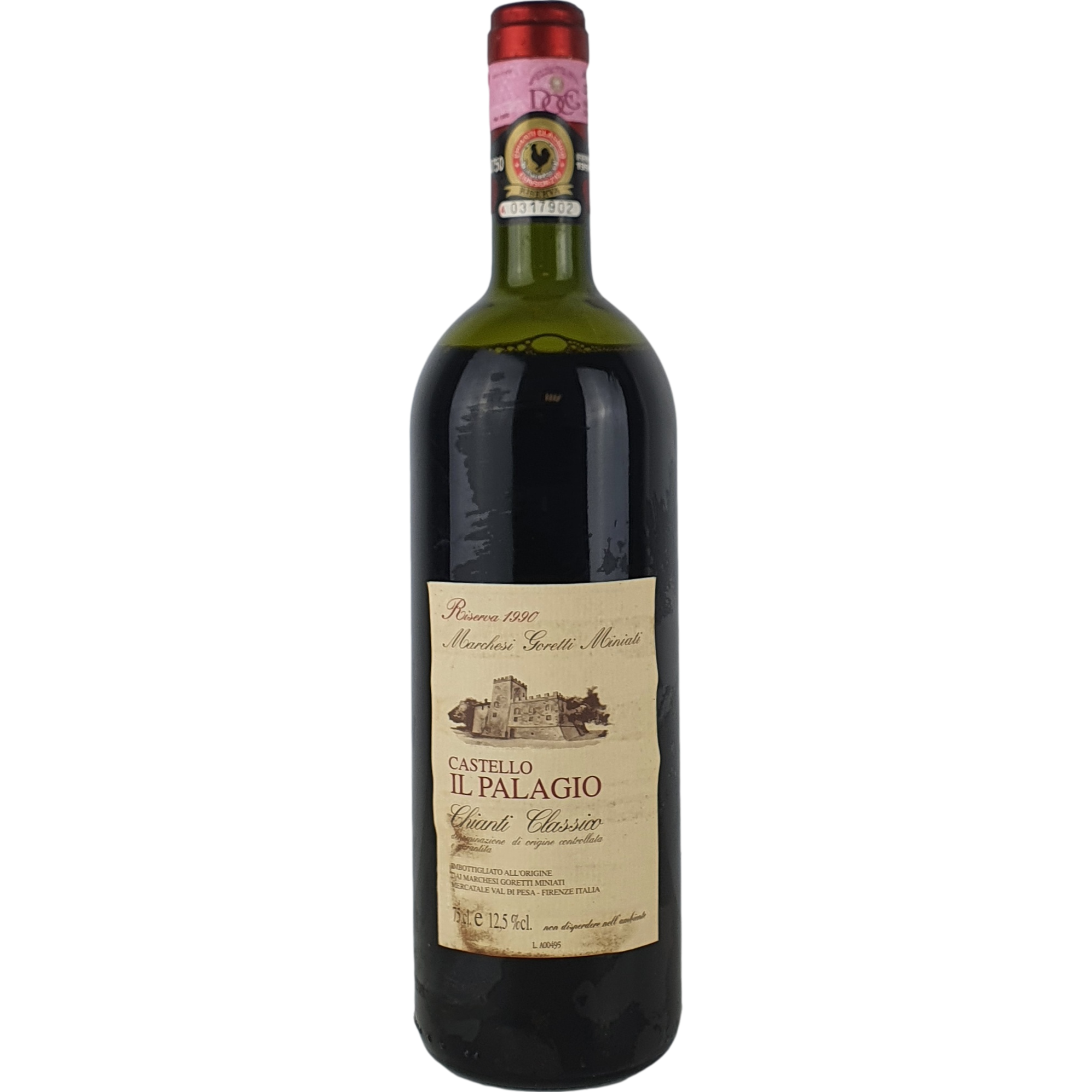 Agricola Goretti Produzione Vini Srl Castello Il Palagio Chianti Classico Riserva 1990 - 0,75l WP000740