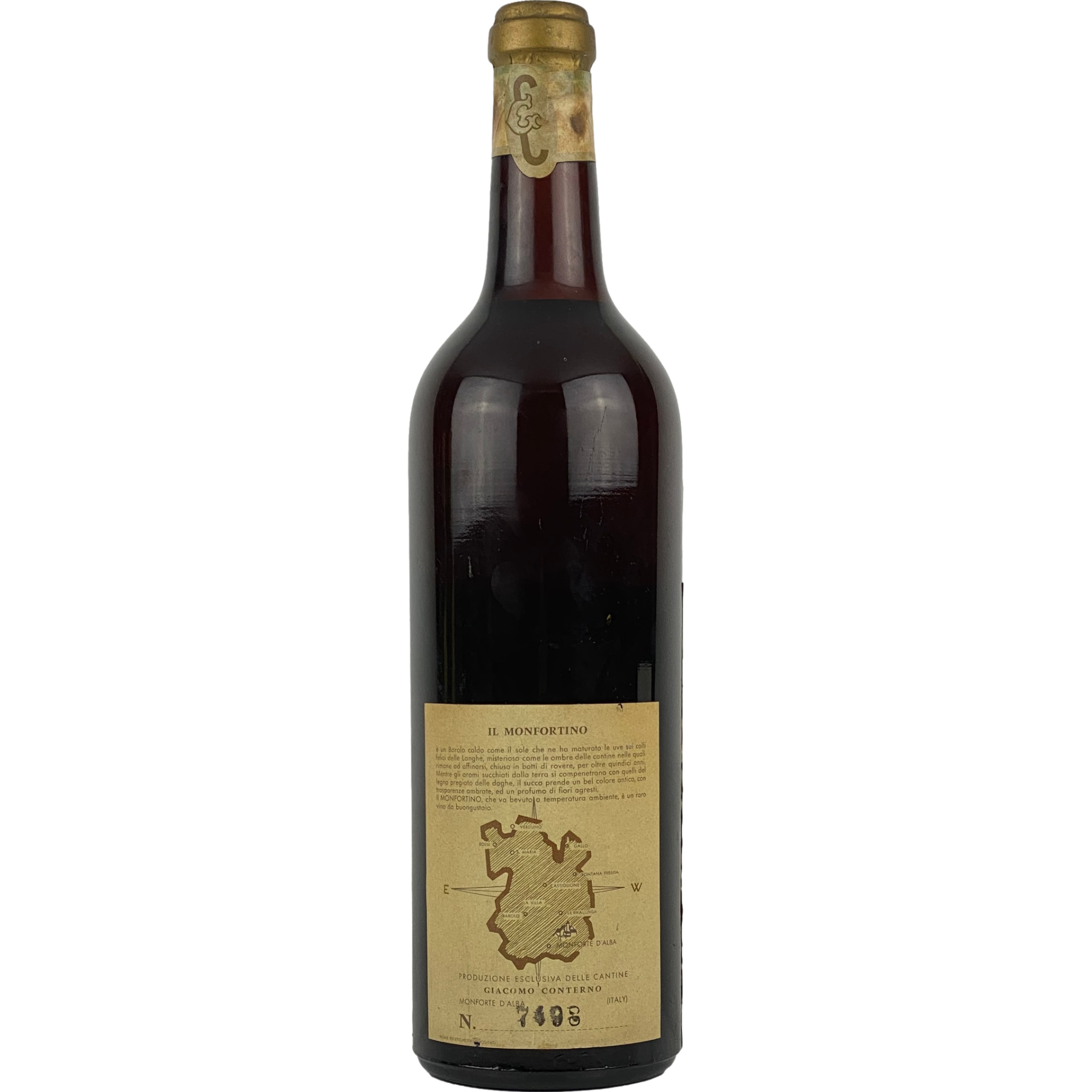 Giacomo Conterno - Monfortino  Barolo Riserva   1945  - 0,75l AR000958-1