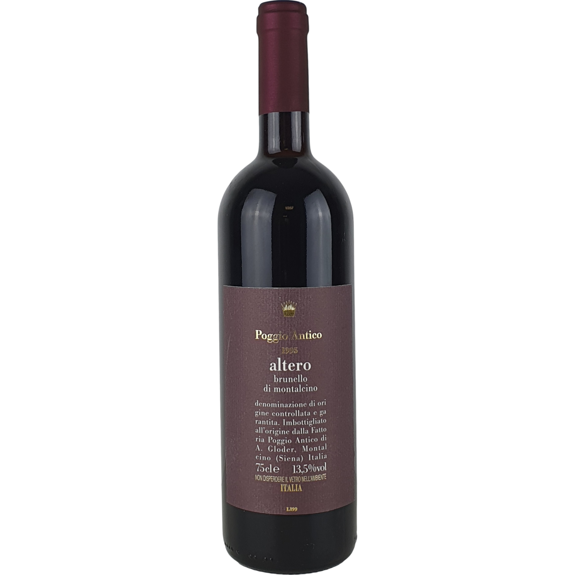 Poggio Antico Brunello Altero 1995 - 0,75l WP000165