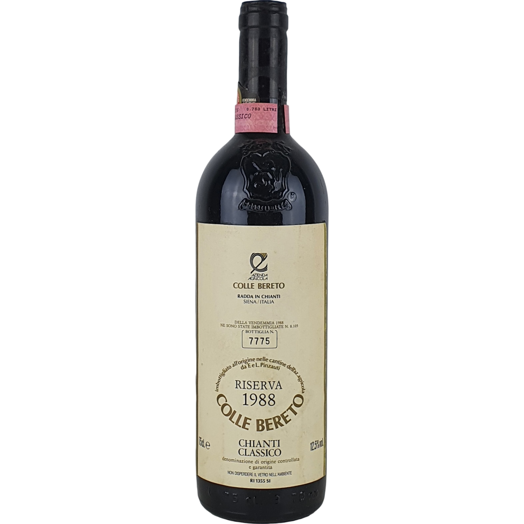 Colle Bereto Chianti Classico Riserva 1988 - 0,75l WP000409