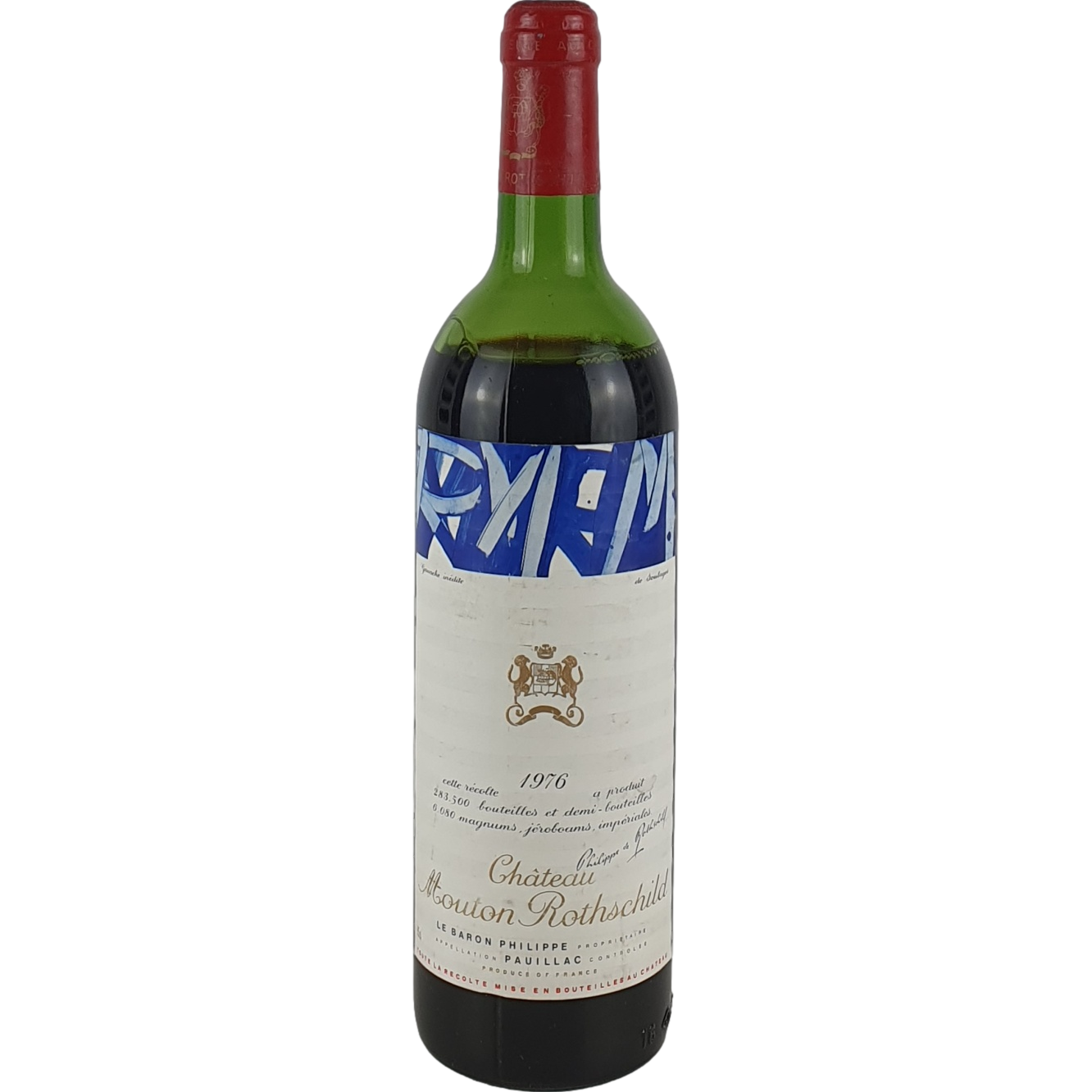 Chateau Mouton Rothschild       1976  - 0,75l GW001075