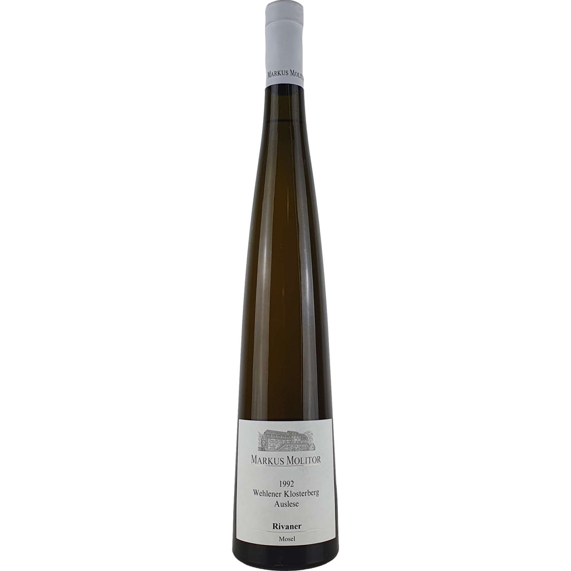 Markus Molitor - Wehlener Klosterberg Rivaner Auslese Weiße Kapsel  1992  - 0,75l AR000988