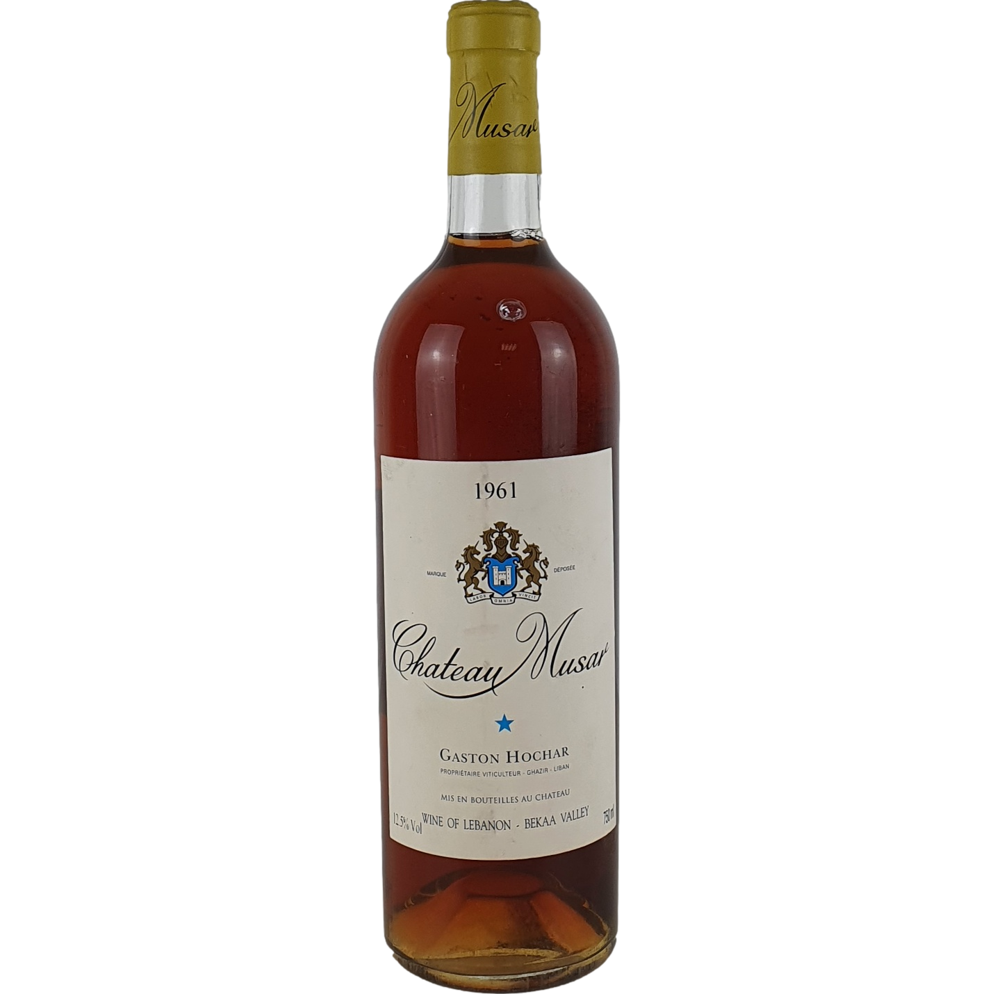 Chateau Musar White 1961 'ex Chateau 2022' - 0,75l GW000383