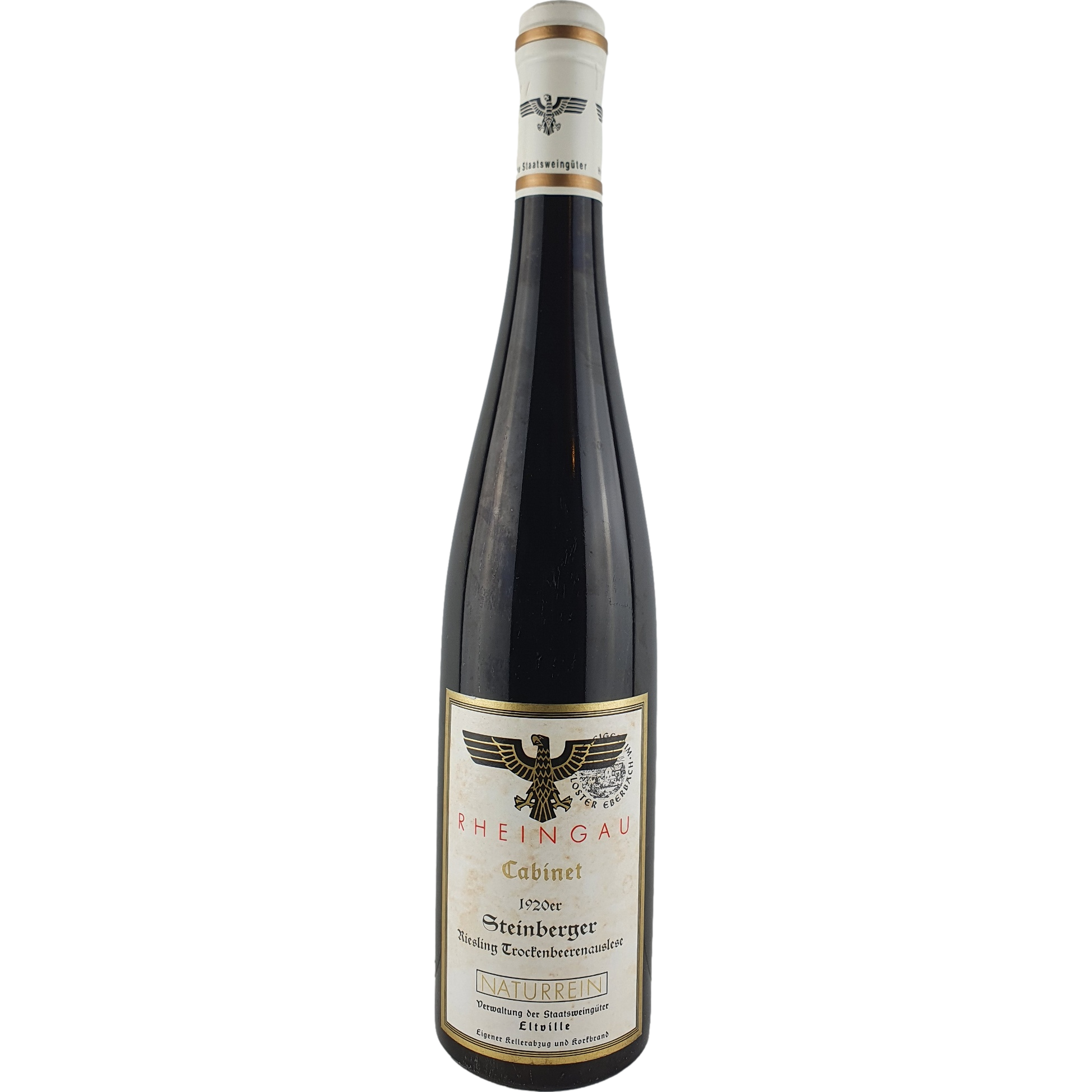 Staatsweingüter Eltville (Kloster Eberbach) - Steinberger Riesling Trockenbeerenauslese Cabinet 1920 - 0,7 l AR000042