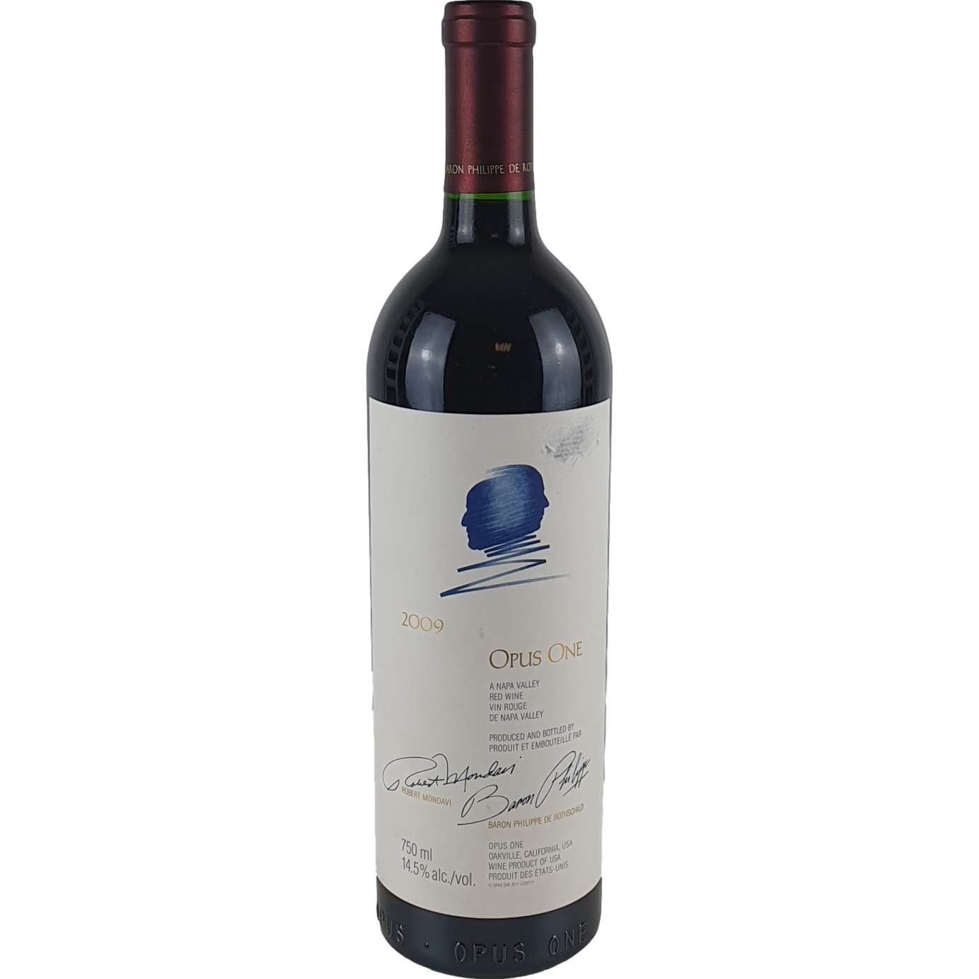 Opus One (Mondavi & Rothschild)       2009  - 0,75l GW001004