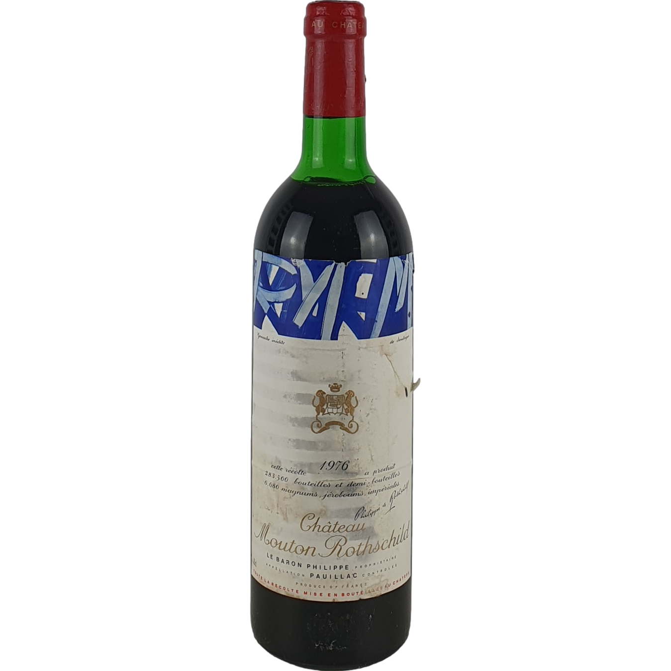 Chateau Mouton Rothschild       1976  - 0,75l GW001074