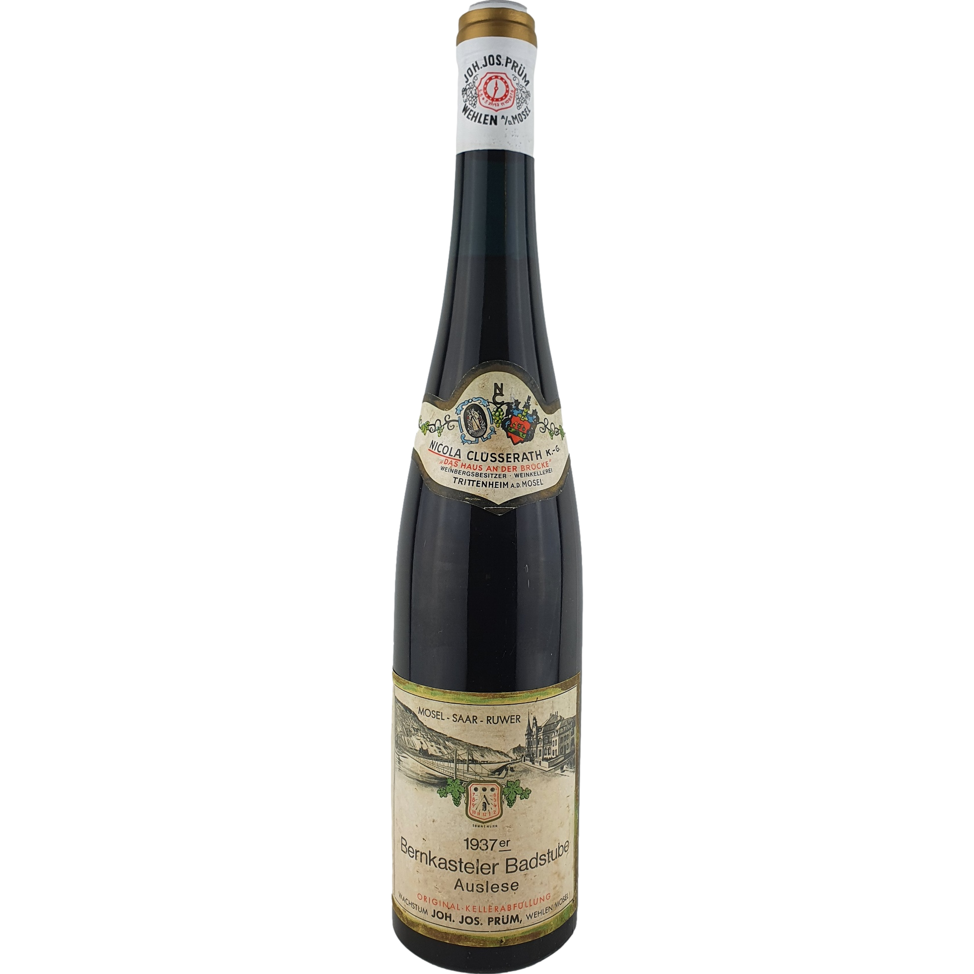 Joh. Jos. Prüm - Bernkasteler Badstube Riesling Auslese   1937 - 0,7 l AR000093