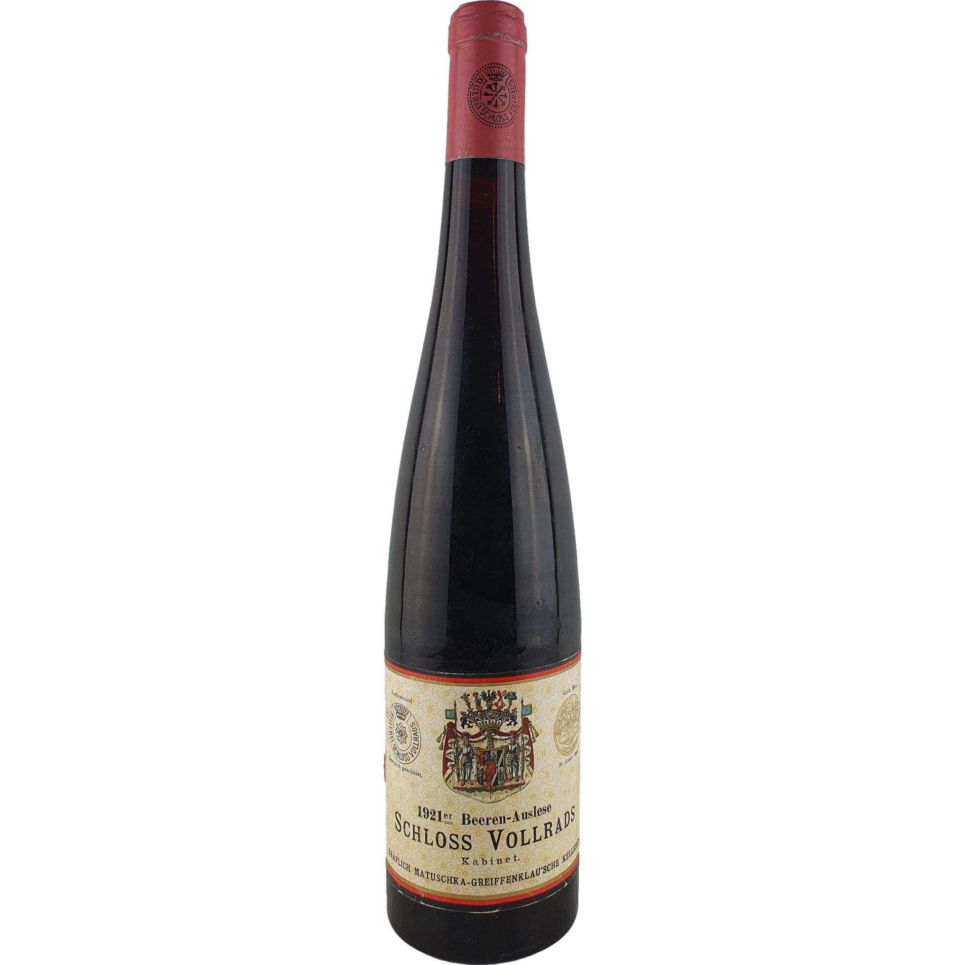Schloss Vollrads - Schloss Vollrads Riesling Beerenauslese Cabinet  1921 - 0,7 l AR000059