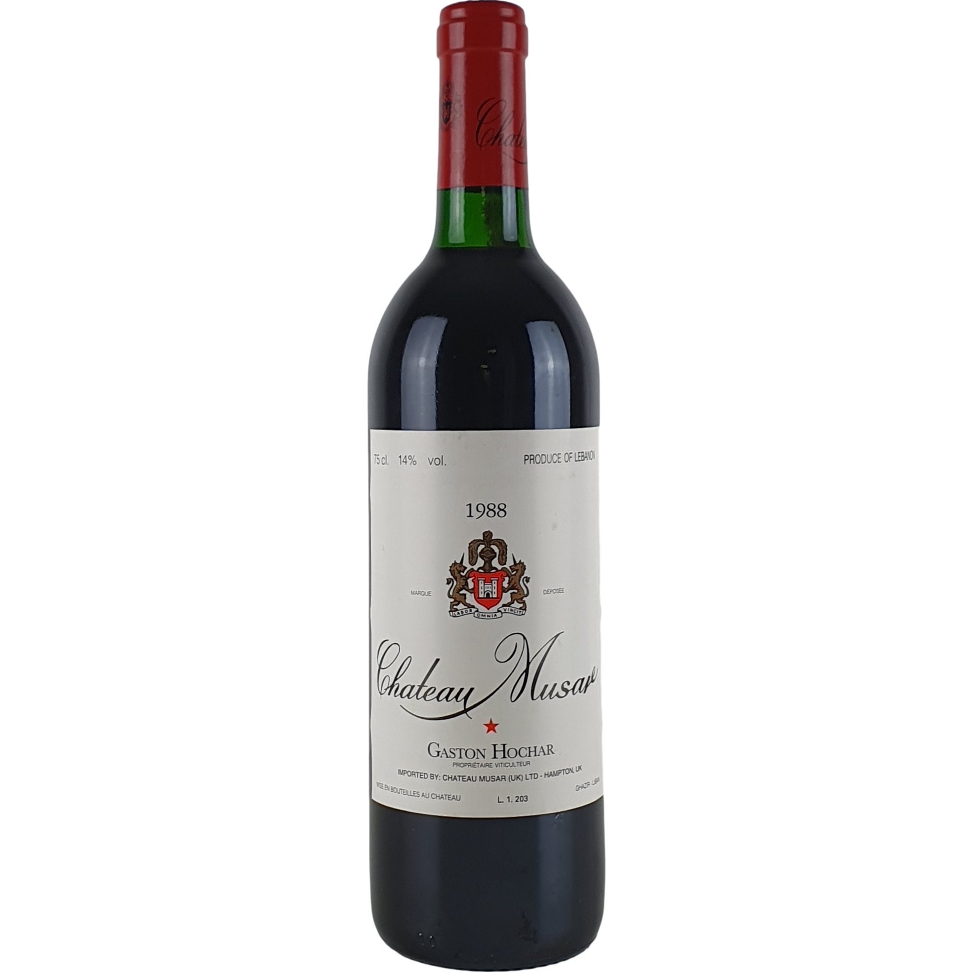 Chateau Musar 1988 - 0,75l GW000156