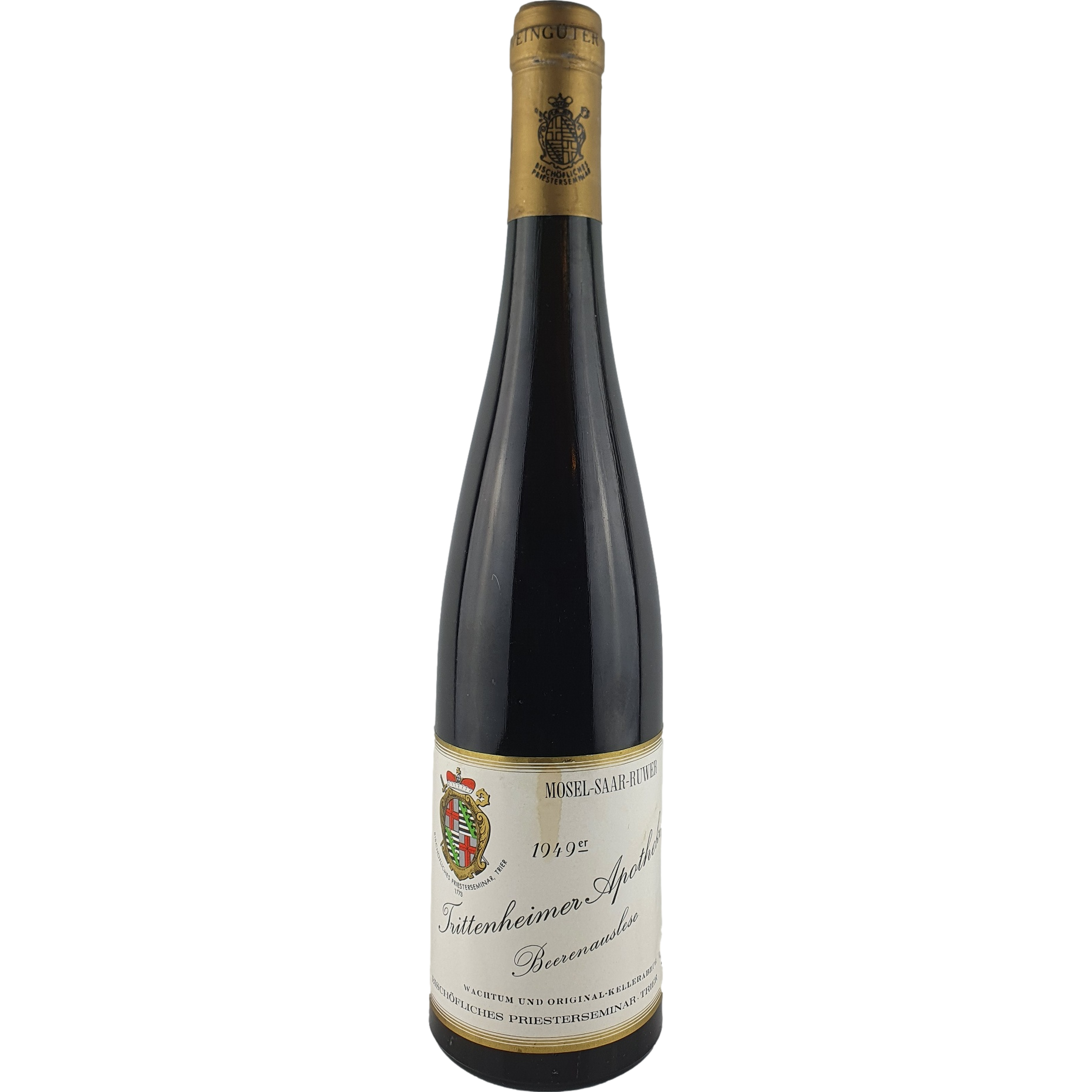 Bischöfliches Priesterseminar - Trittenheimer Apotheke Riesling Beerenauslese   1949 - 0,7 l AR000141