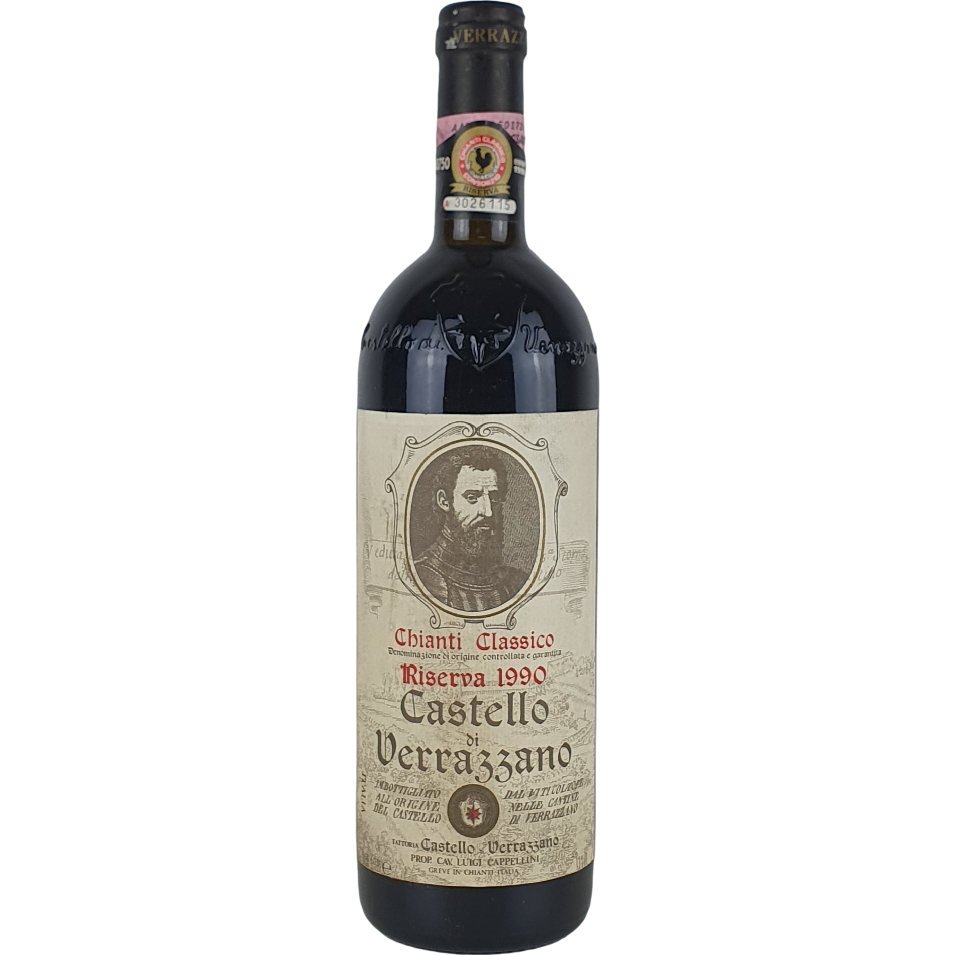 Castello Verrazzano Chianti Classico Riserva 1990 - 0,75l WP000277