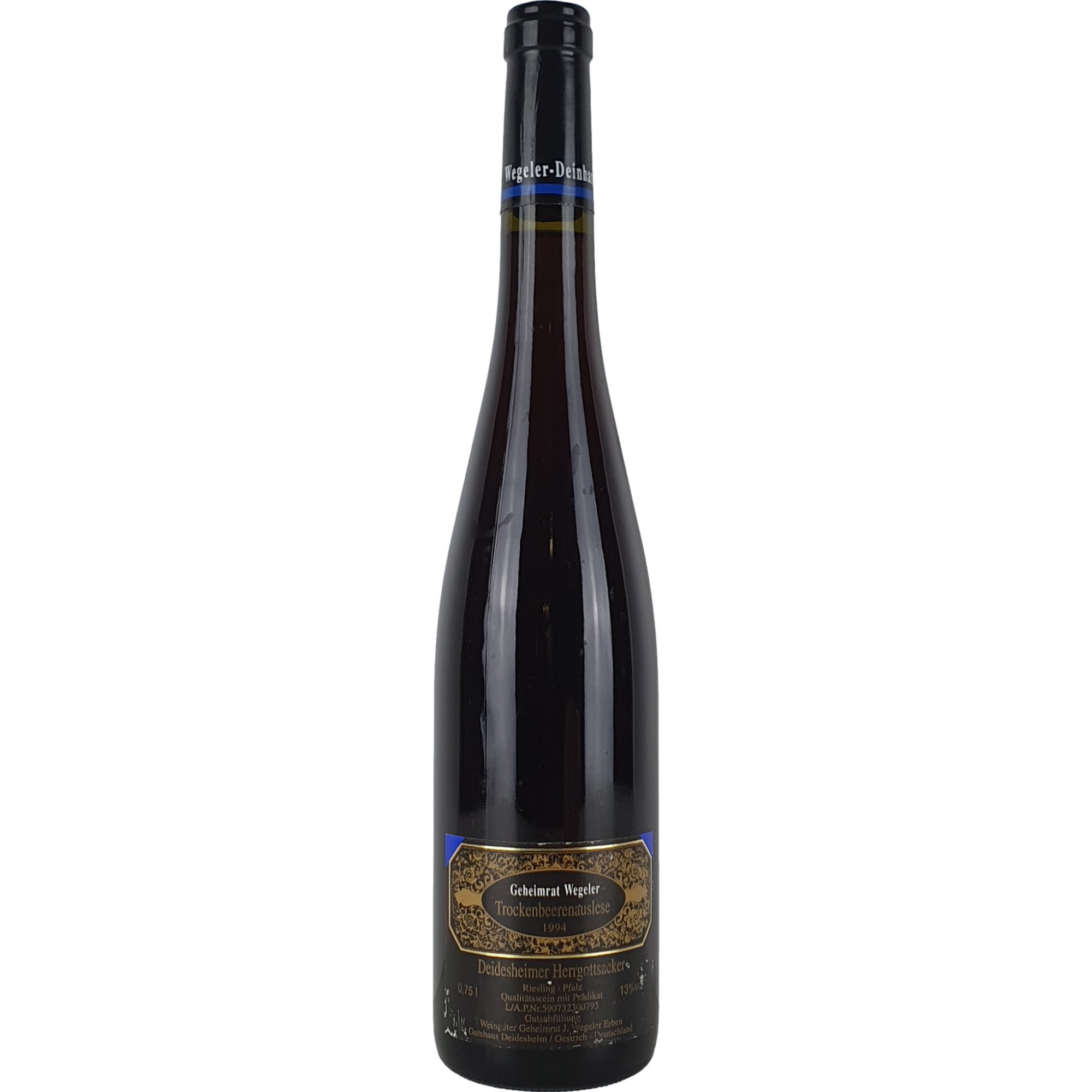 Wegeler - Deidesheimer Herrgottsacker Riesling Trockenbeerenauslese   1994 - 0,75 l AR000523