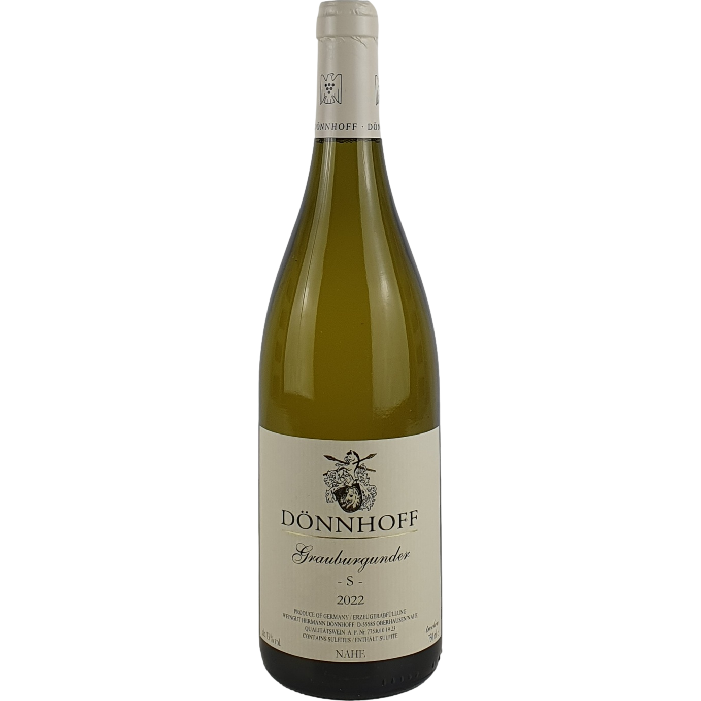 Dönnhoff  Grauburgunder  -S-    2022 - 0,75l GW000617