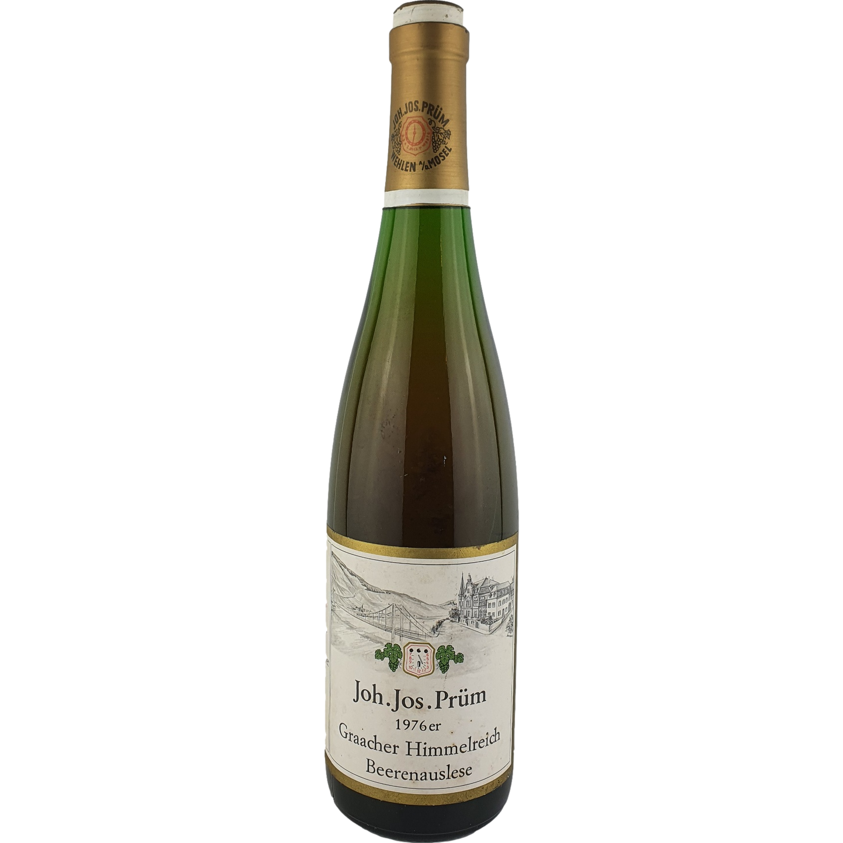Joh. Jos. Prüm - Graacher Himmelreich Riesling Beerenauslese Goldkapsel  1976 - 0,7 l AR000406