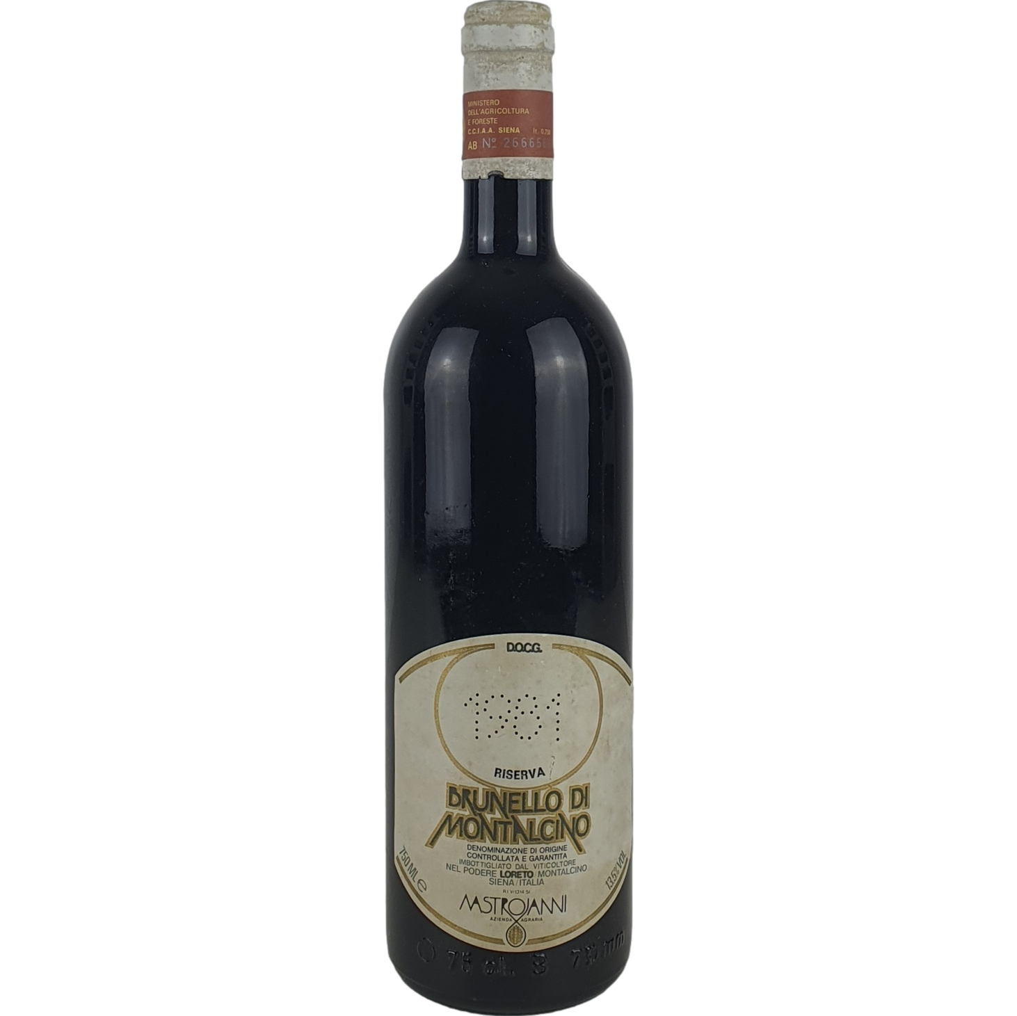 Mastrojanni - Brunello di Montalcino    Riserva DOCG   1981 - 0,75l