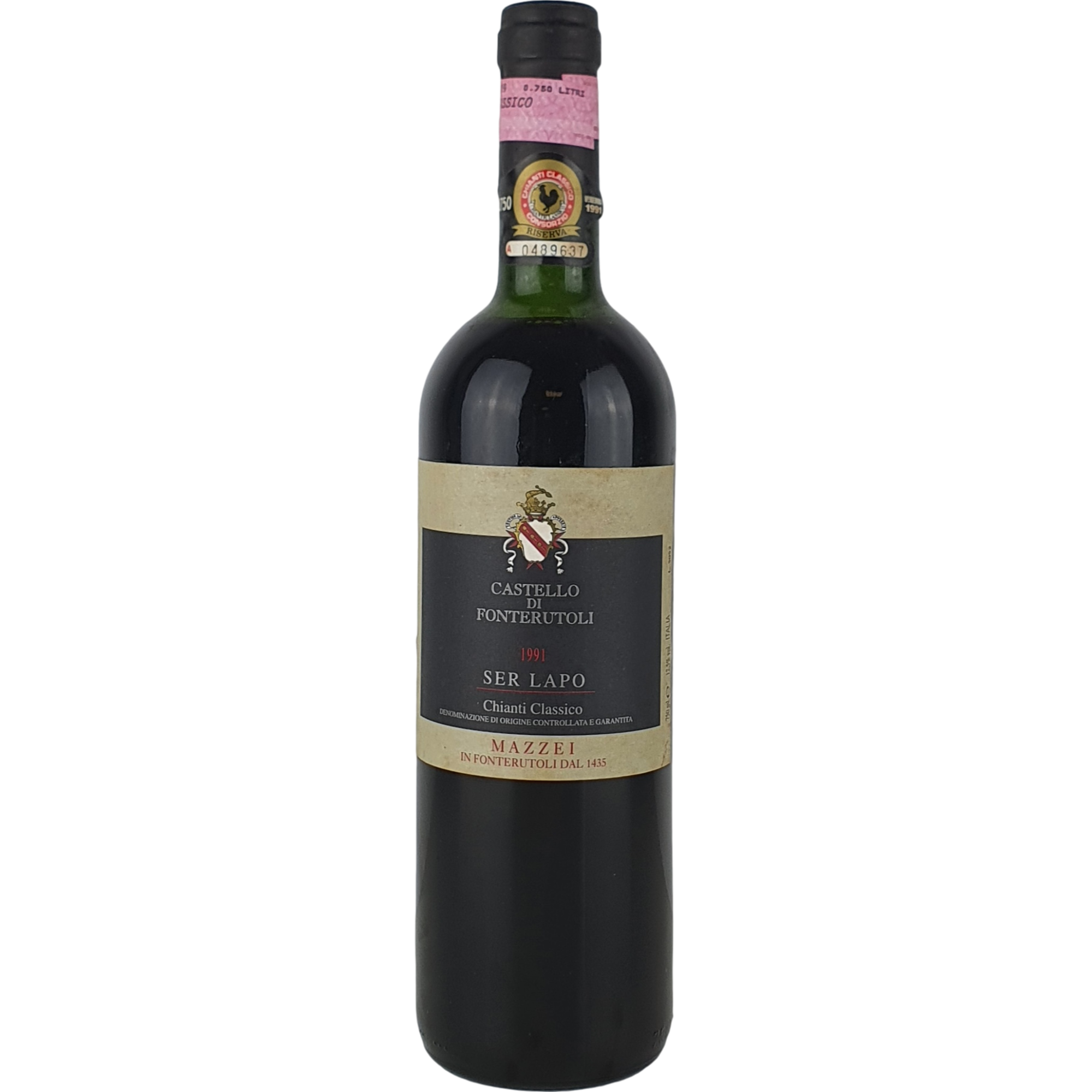 Fonterutoli Chianti Classico Ser Lapo 1991 - 0,75l WP000258
