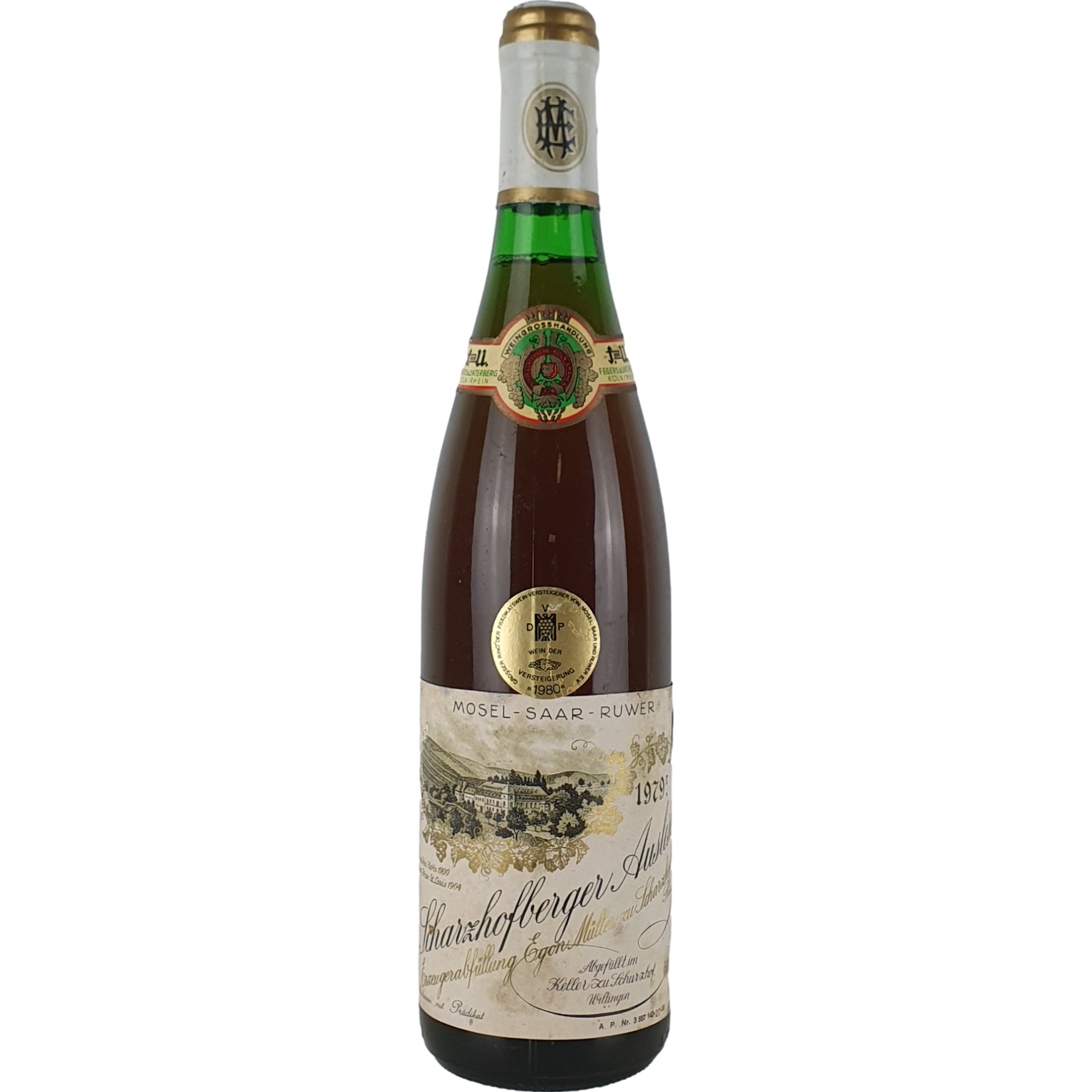 Egon Müller Scharzhof - Scharzhofberger Riesling Auslese Versteigerung 1979 - 0,7 l AR000443