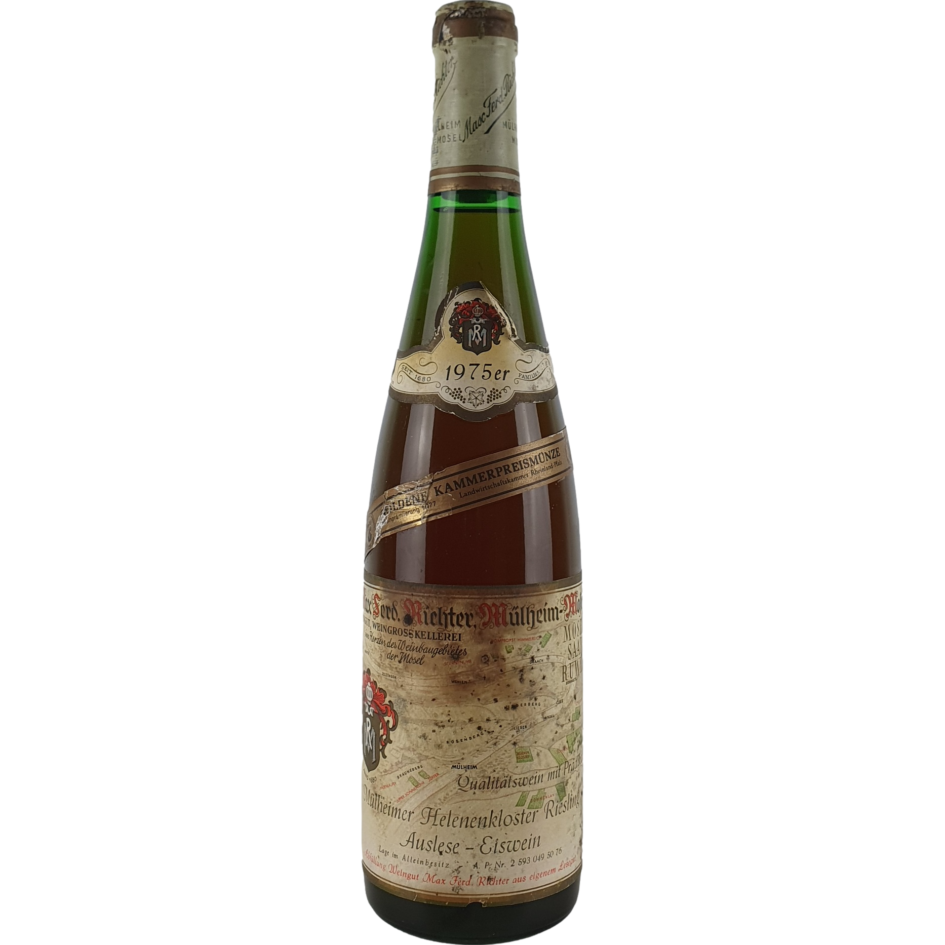 Max Ferd. Richter - Mülheimer Helenenkloster Riesling Eiswein-Auslese   1975 - 0,7 l AR000378