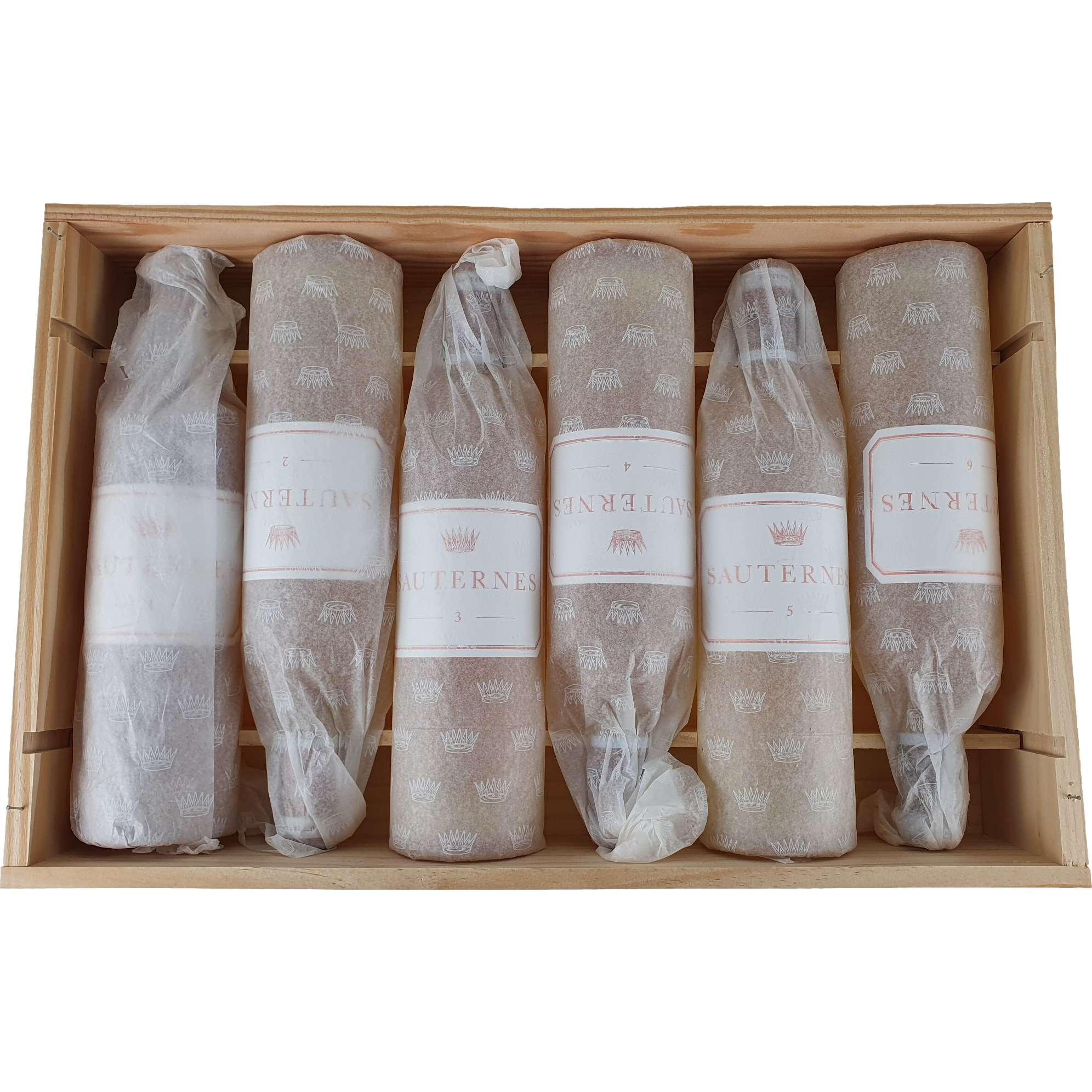 Chateau d'Yquem - Sauternes No. 1-2-3-4-5-6 (release 2014-2020) - 6*0,75l OWC GW000263-1