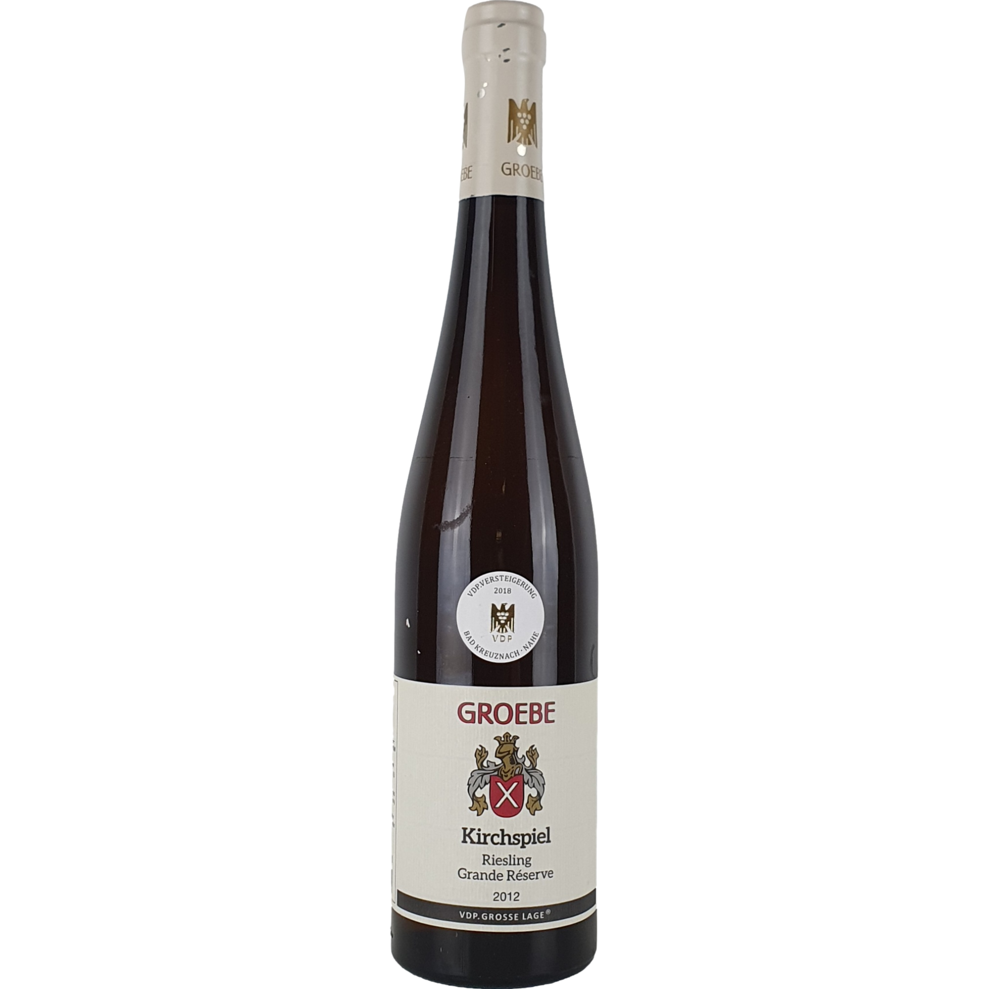 K. F. Groebe - Kirchspiel Riesling Grande Reserve VDP.GROSSE LAGE Versteigerung 2012 - 0,75 l AR000614