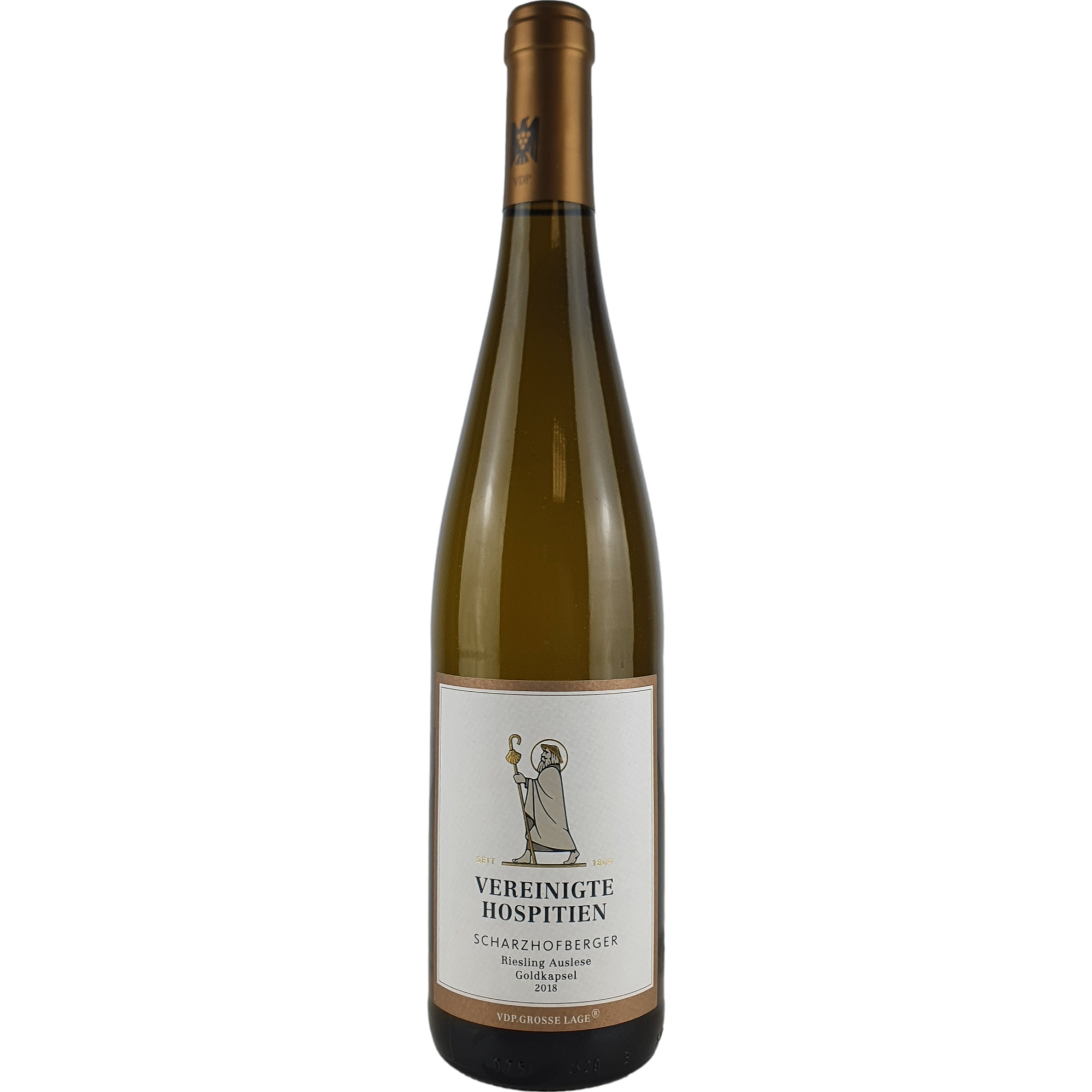 Vereinigte Hospitien (Sanctus Jacobus) Scharzhofberger Auslese Goldkapsel 2018 - 0,75l GW000304