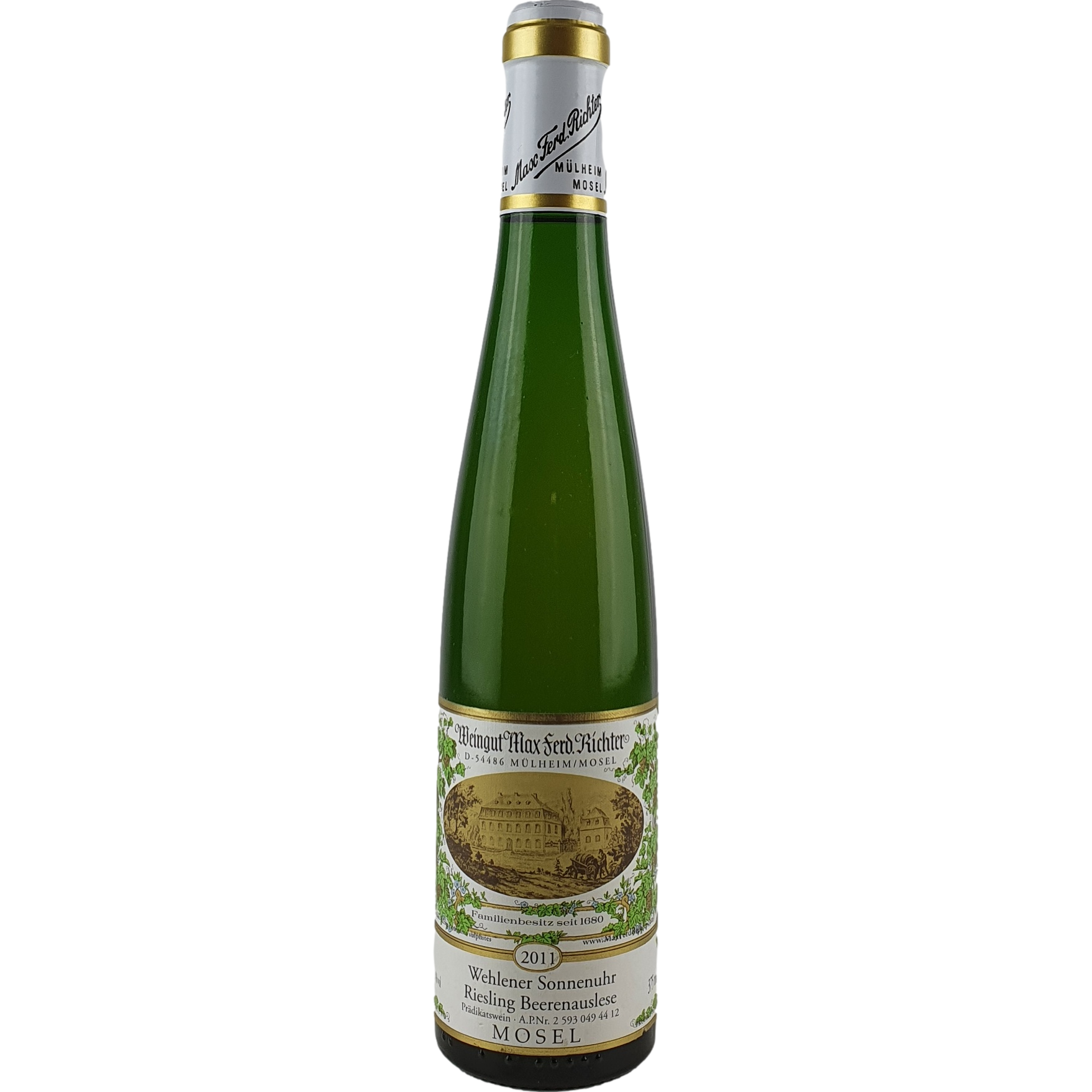 Max Ferd. Richter - Wehlener Sonnenuhr Riesling Beerenauslese   2011 - 0,375 l AR000609