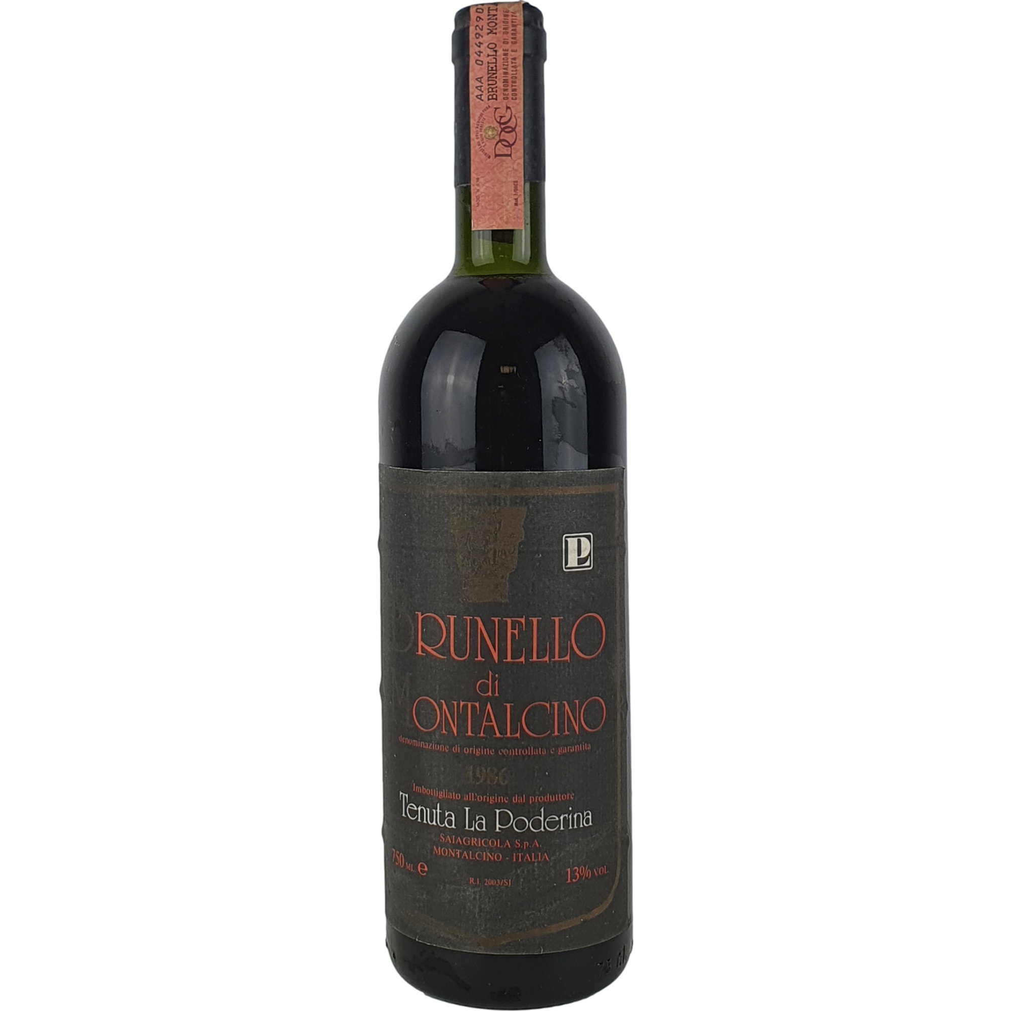 La Poderina Brunello 1986 - 0,75l