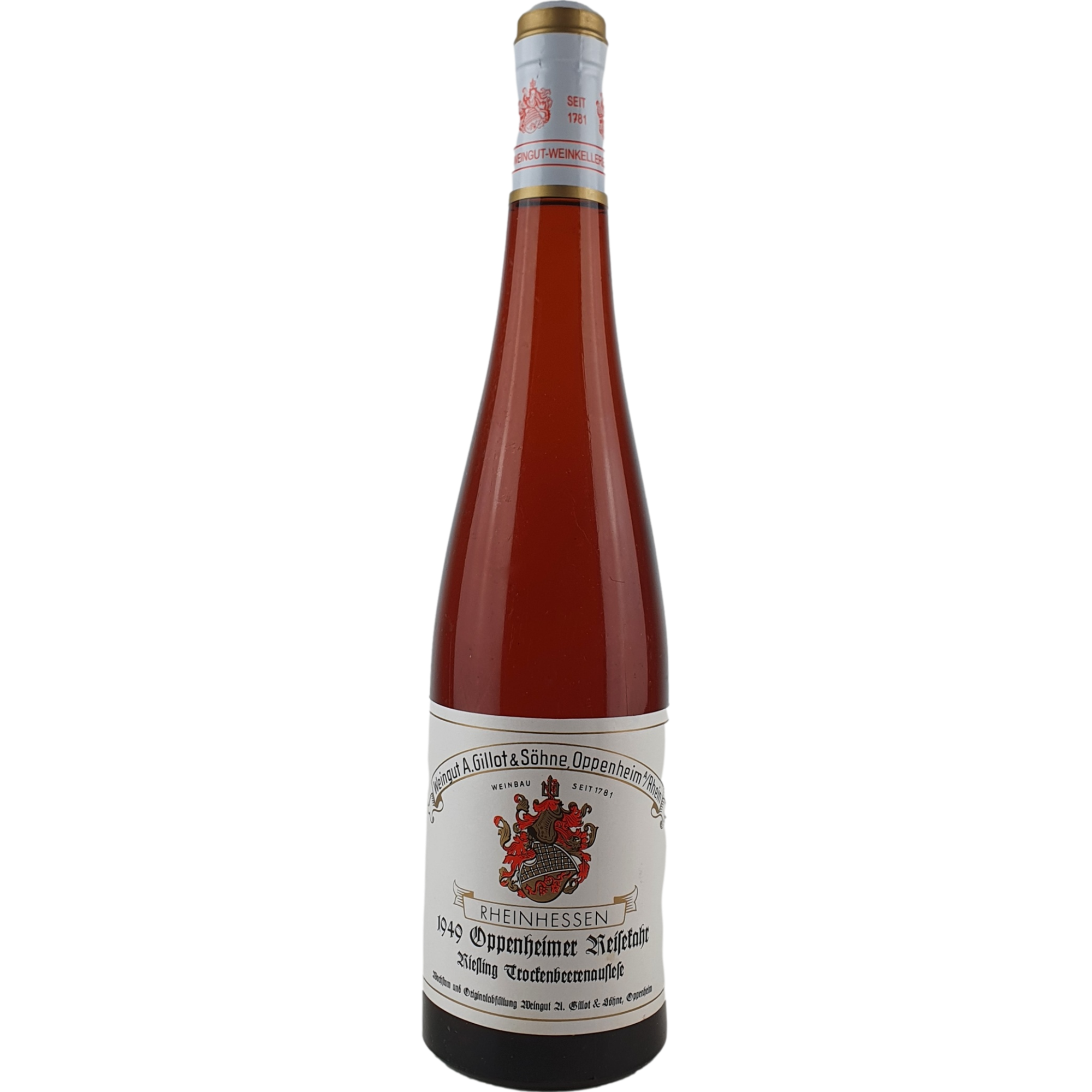 Gillot & Söhne - Oppenheimer Reisekahr Riesling Trockenbeerenauslese   1949 - 0,7 l AR000143