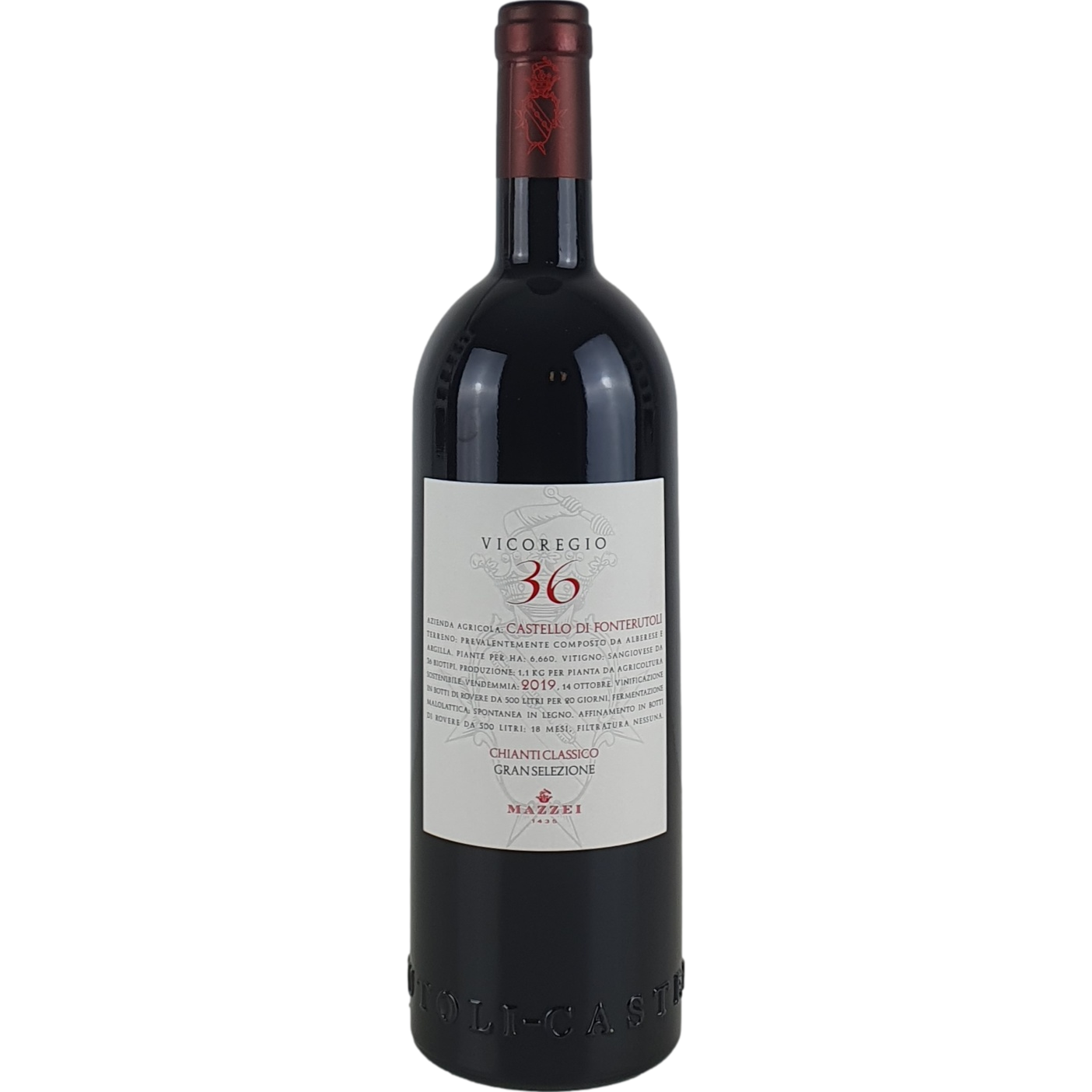 Castello di Fonterutoli - Mazzei Vicoregio 36 Chianti Classico   Gran Selezione    2019 - 0,75l GW000840
