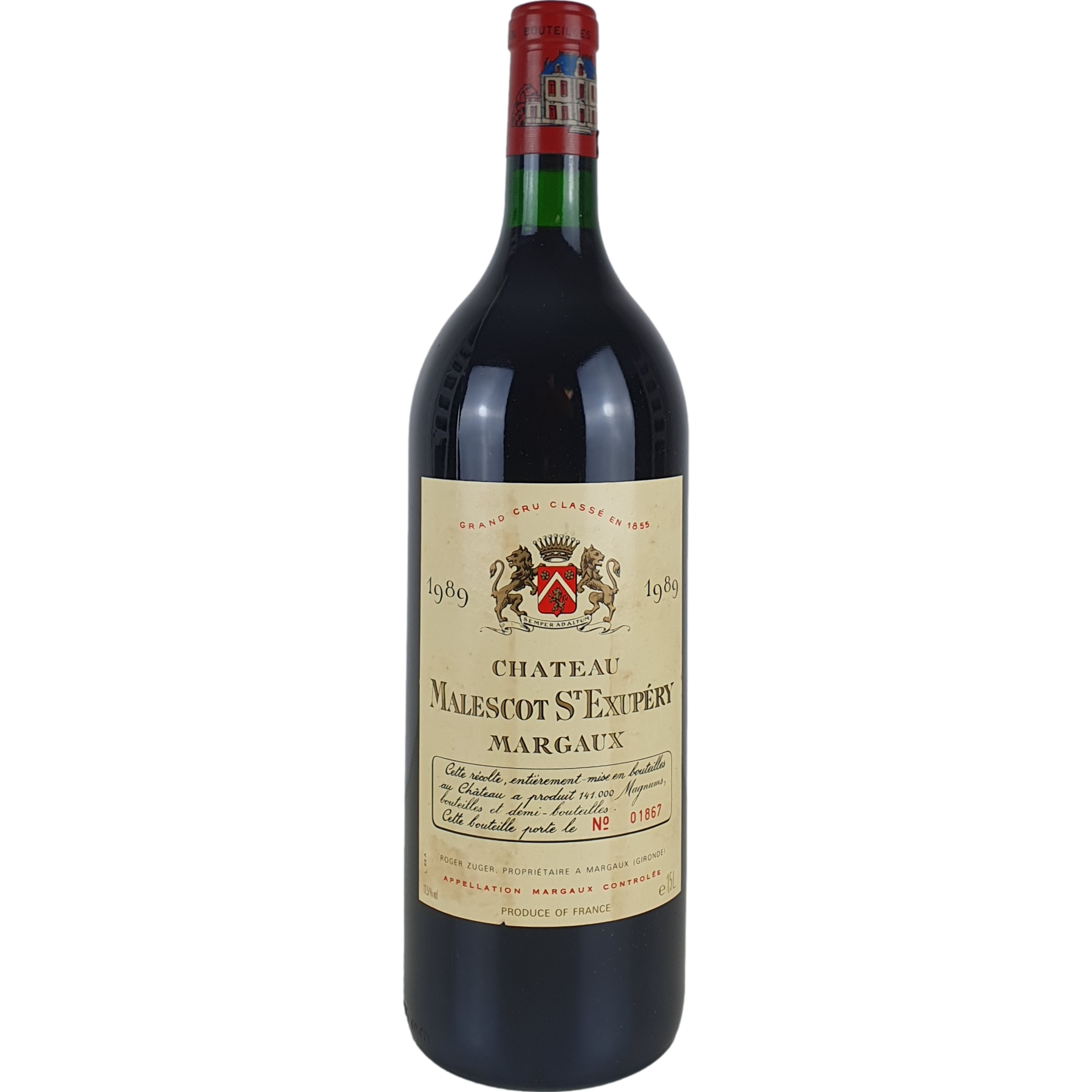 Chateau Malescot St. Exupéry    Margaux    1989 - 1,5l GW000889