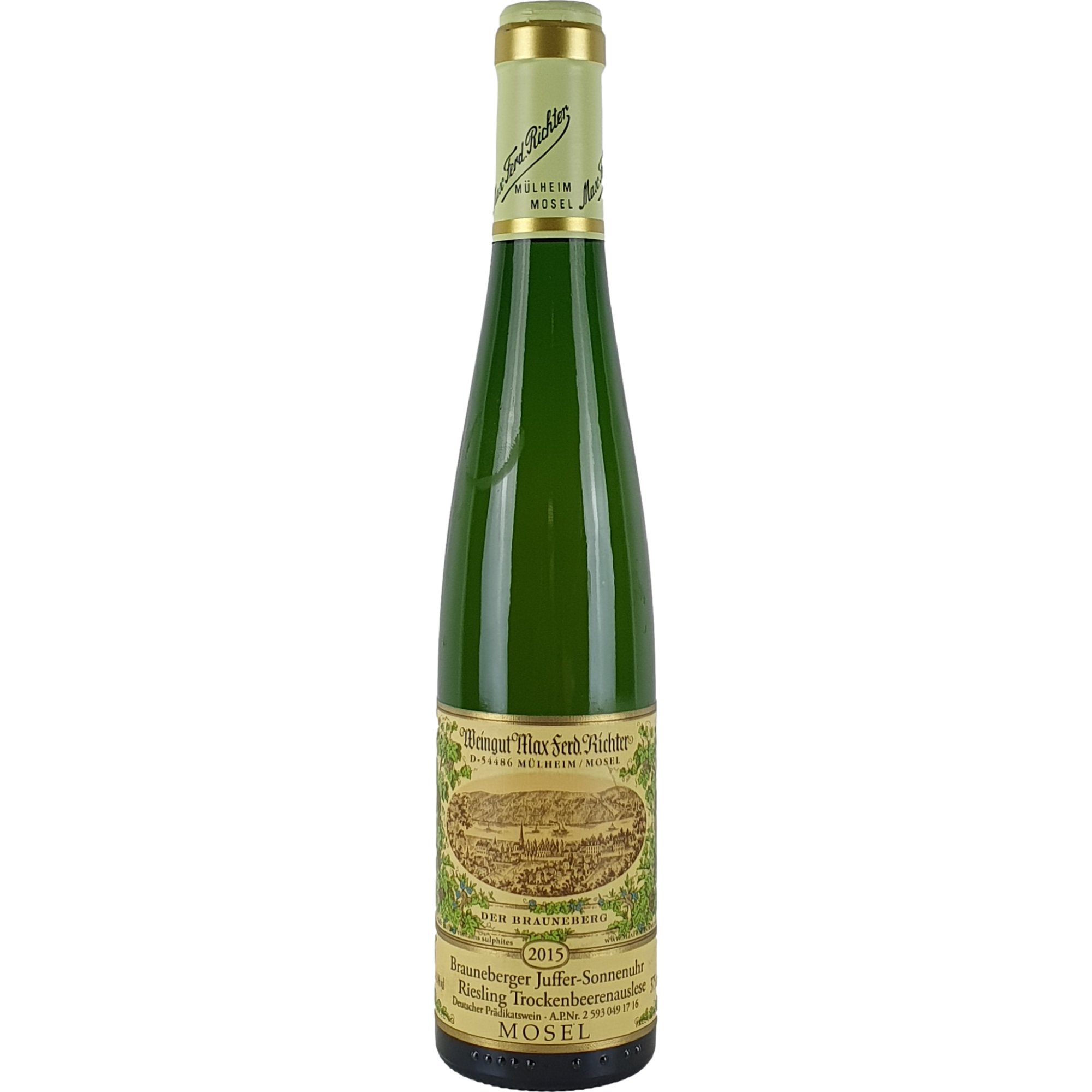 Max Ferd. Richter - Brauneberger Juffer-Sonnenuhr Riesling Trockenbeerenauslese   2015 - 0,375 l AR000623