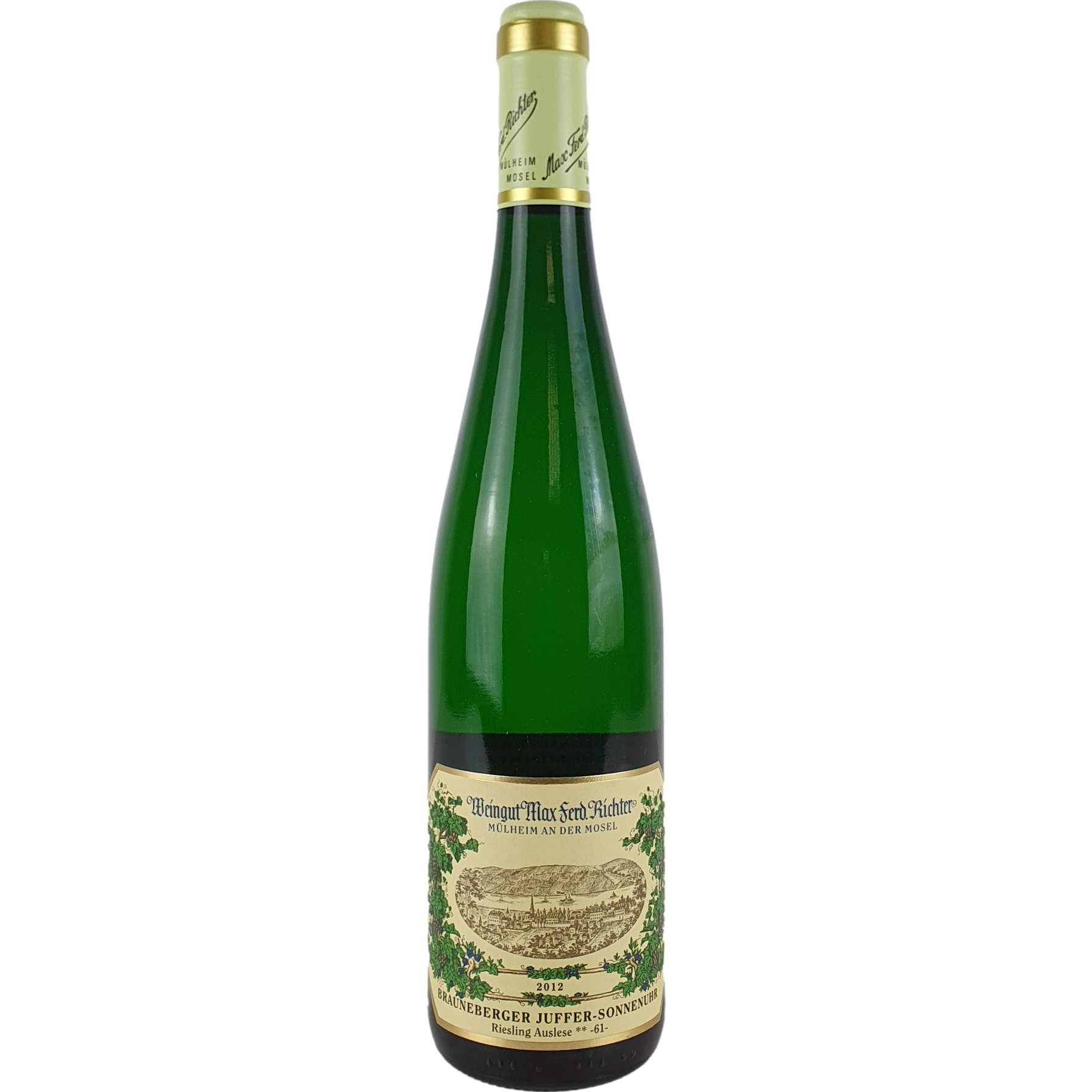 Max Ferd. Richter Brauneberger Juffer-Sonnenuhr Auslese** Fass 61 2012 - 0,75l GW000367