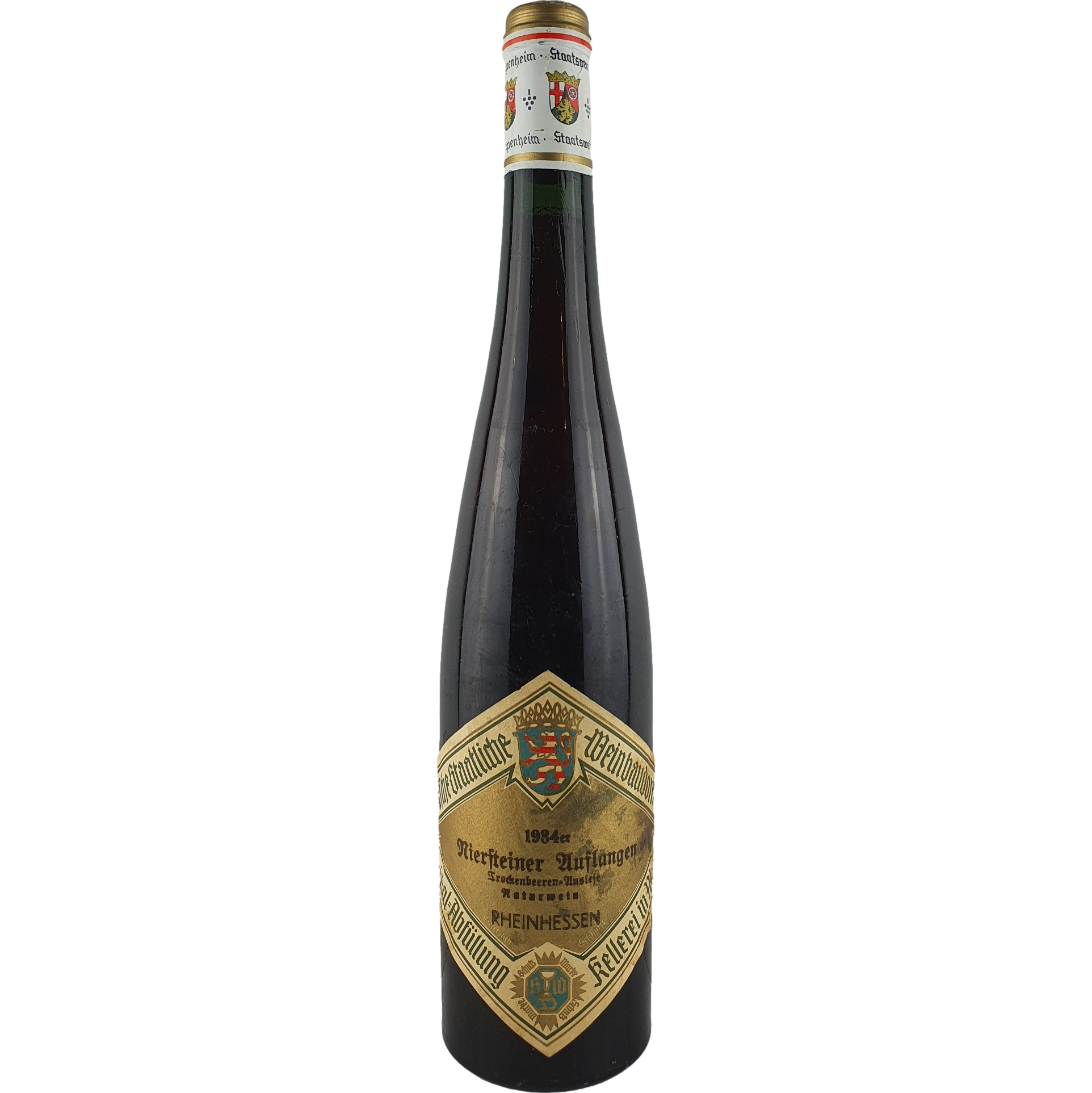 Staatl. Weinbaudomänen Mainz - Niersteiner Auflangen Riesling Trockenbeerenauslese   1934 - 0,7 l AR000081