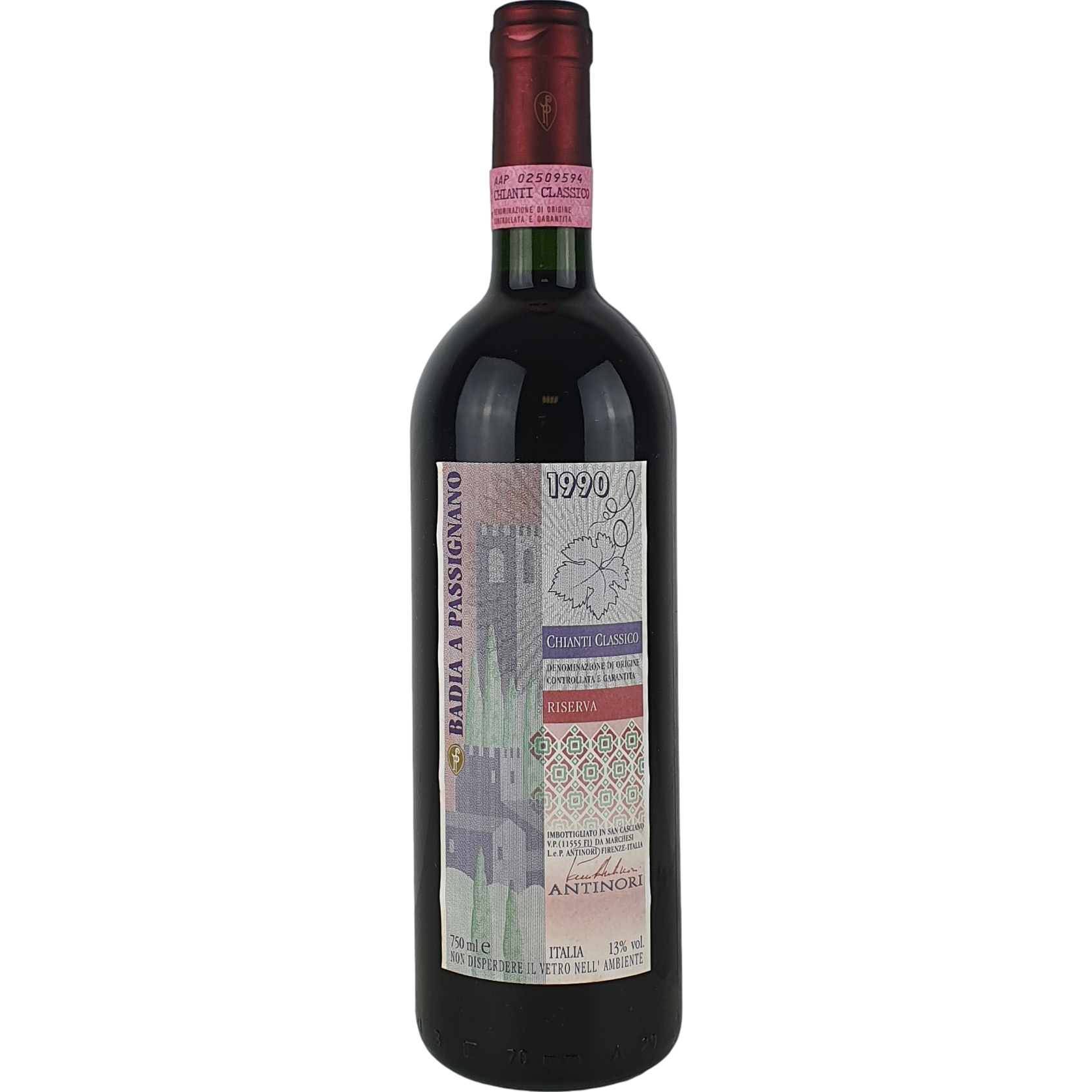 Antinori Badia Passignano Riserva 1990 - 0,75l WP000117