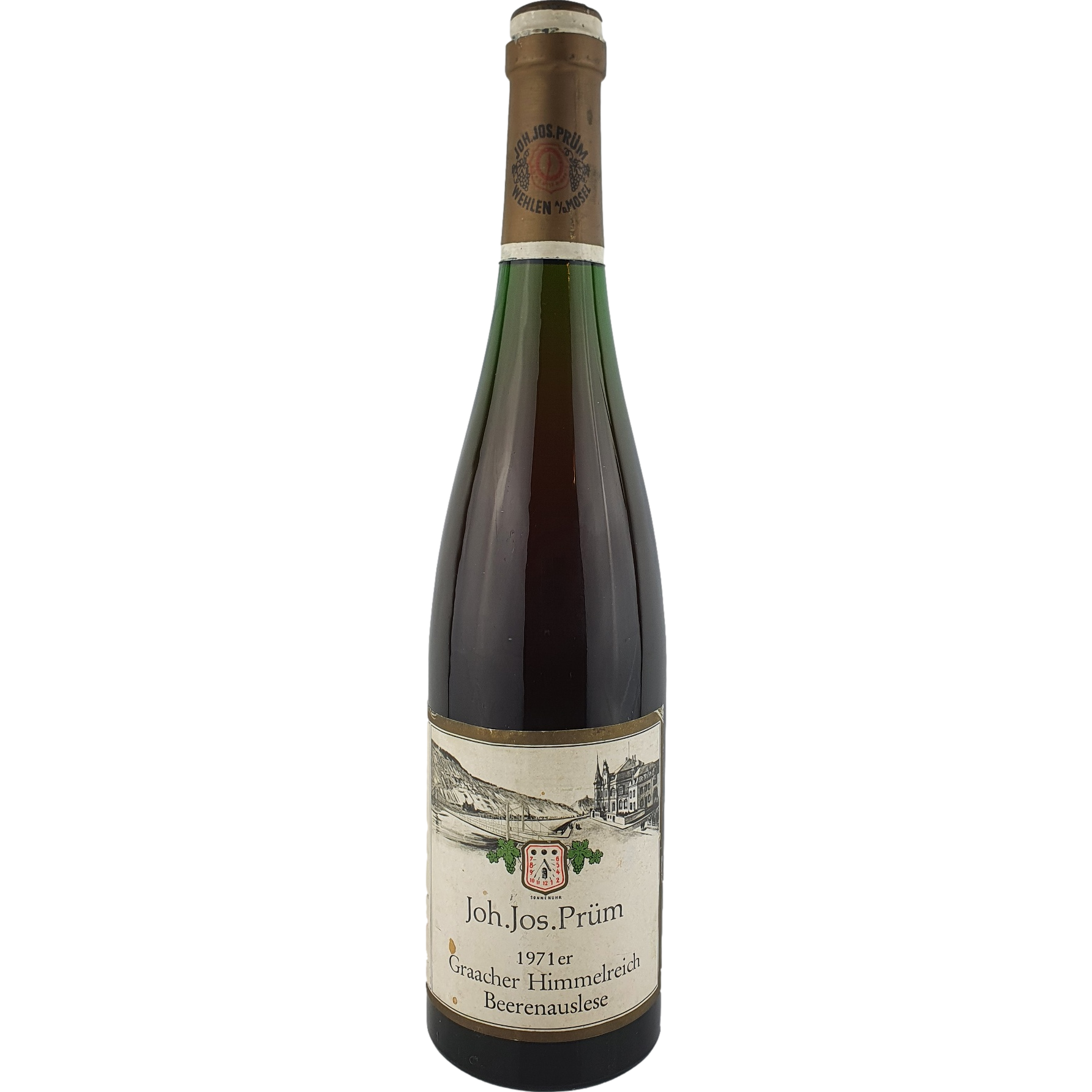Joh. Jos. Prüm - Graacher Himmelreich Riesling Beerenauslese Goldkapsel  1971 - 0,7 l AR000339