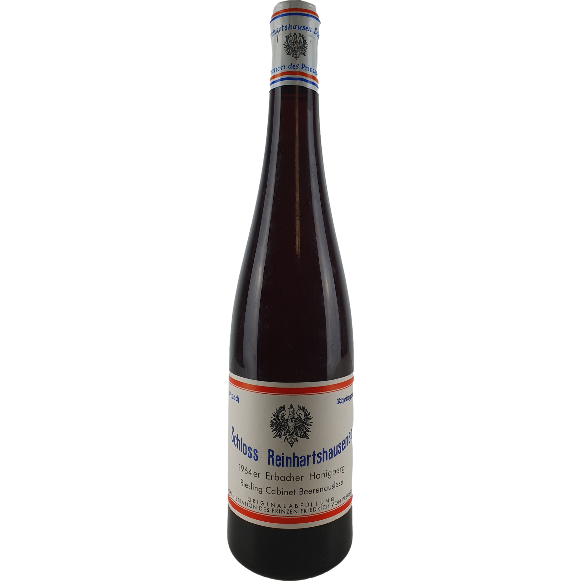 Schloss Reinhartshausen - Erbacher Honigberg Riesling Beerenauslese Cabinet   1964 'ex Chateau 2018' - 0,7 l AR000282