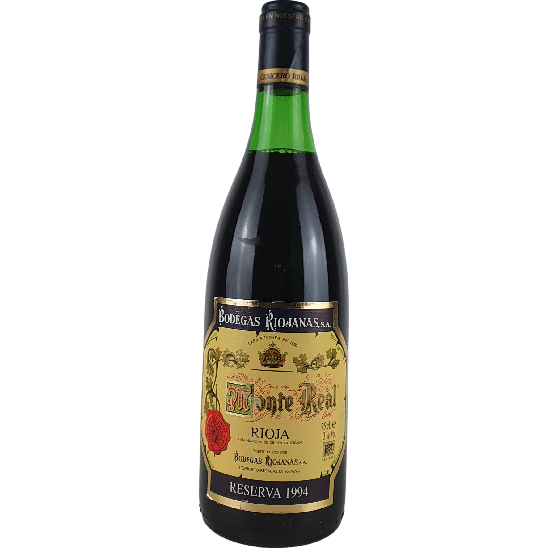 Bodegas Riojanas Monte Real Reserva 1994 - 0,75l GW000230