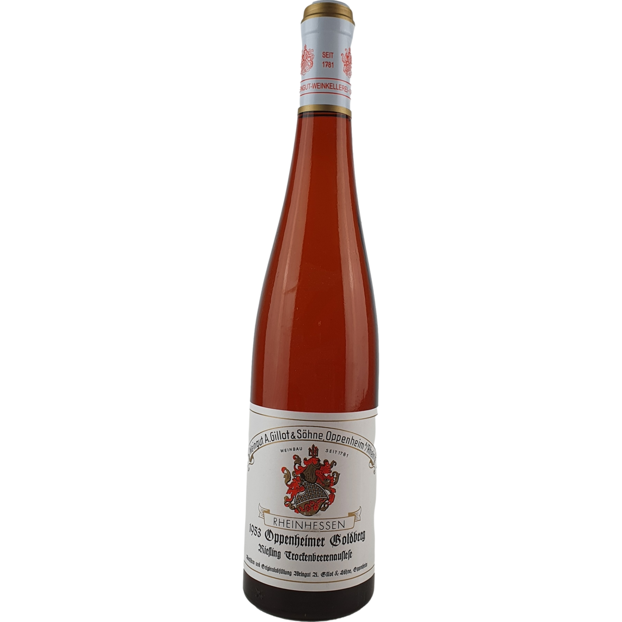 Gillot & Söhne - Oppenheimer Goldberg Riesling Trockenbeerenauslese   1953 - 0,7 l AR000172
