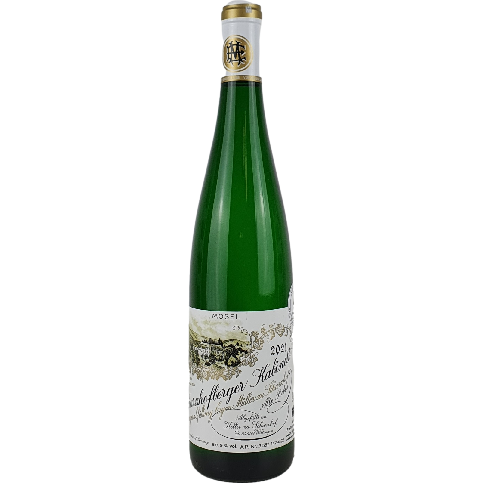 Egon Müller Scharzhof Scharzhofberger Alte Reben Riesling Kabinett Versteigerung 2021 - 0,75l GW000436