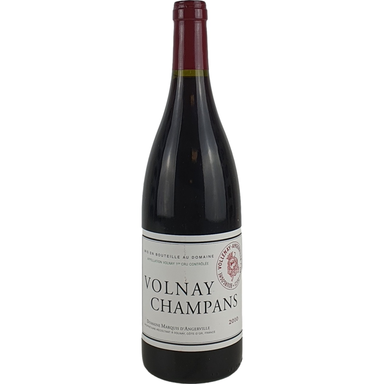 Domaine Marquis d'Angerville Volnay Champans       2010 - 0,75l GW000717
