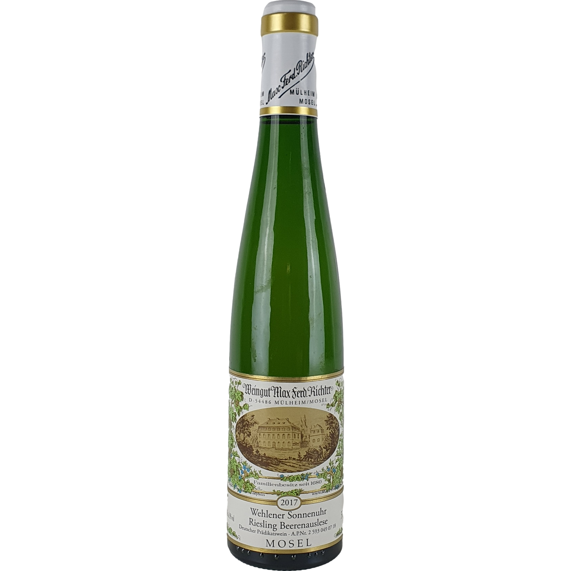 Max Ferd. Richter - Wehlener Sonnenuhr Riesling Beerenauslese   2017 - 0,375 l AR000631